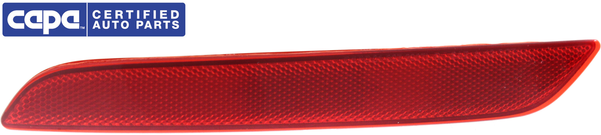 Rear, Driver Side Bumper Reflector, CAPA Certified - Image 4