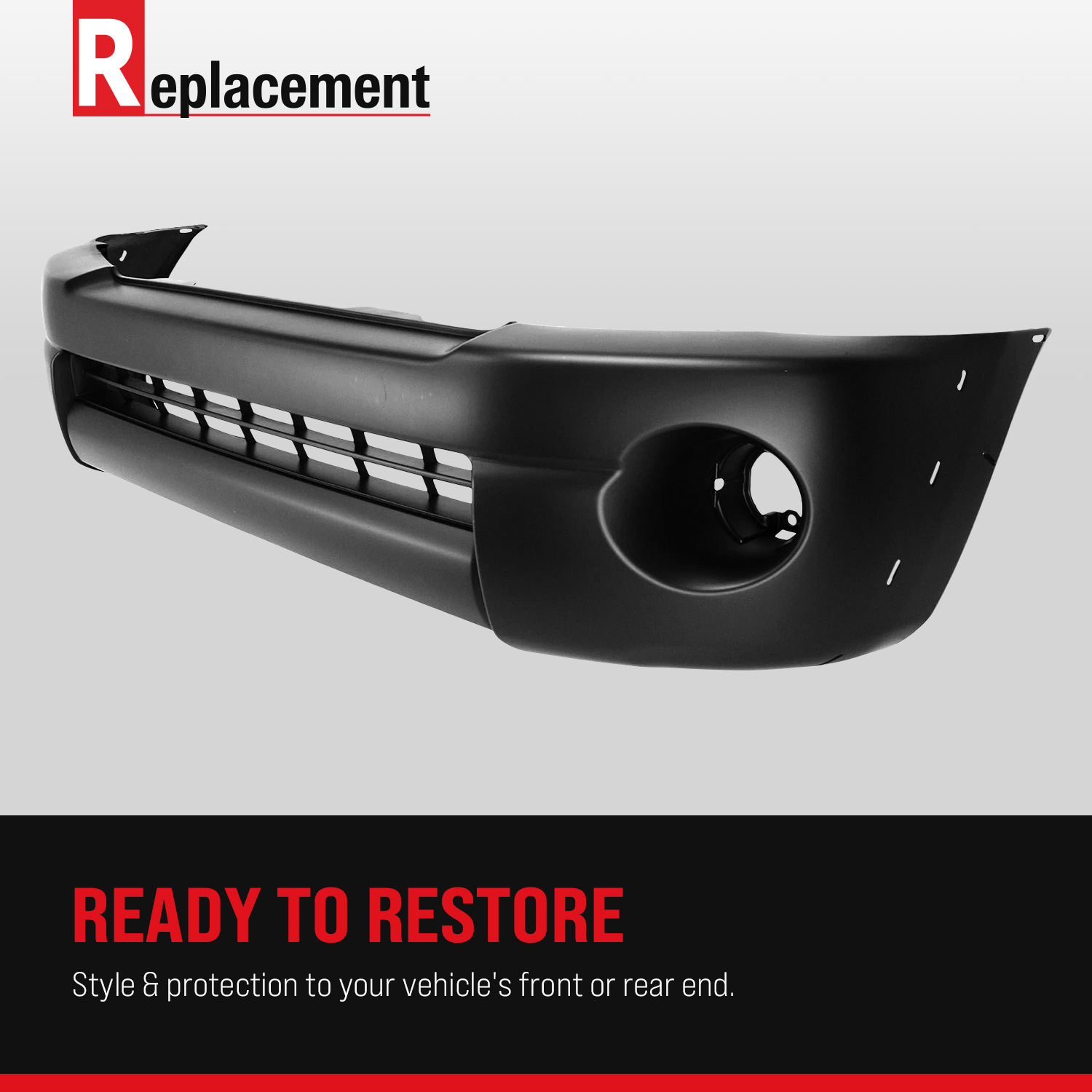 Rear, Lower Textured Bumper Cover, EX/EX-L/LX Models, 4 Cyl., 1.8L Engine, Coupe, CAPA Certified - Image 5