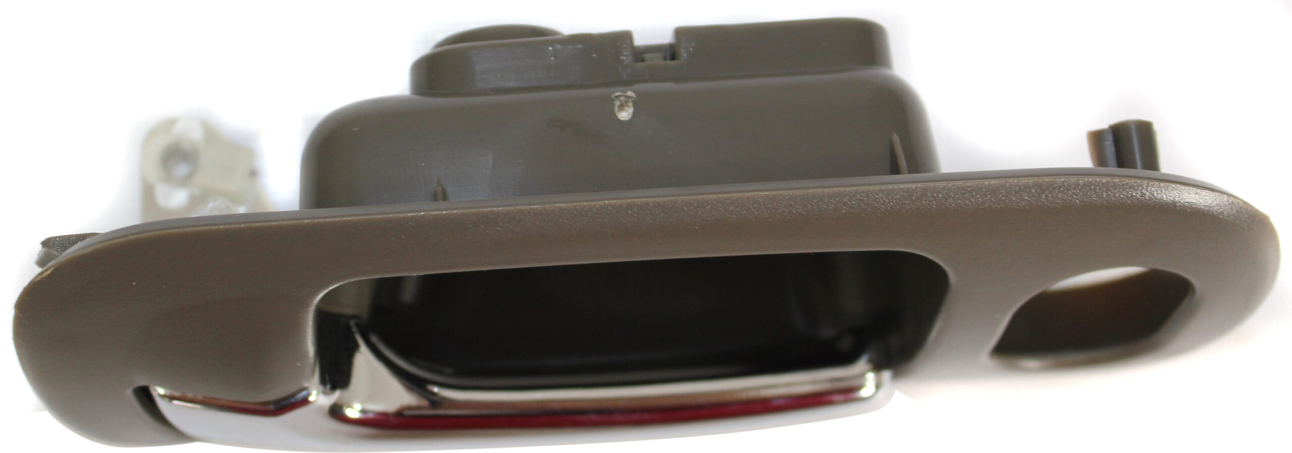 Front, Driver Side Interior Door Handle, Brown Bezel with Chrome Lever, With Door Lock Hole, 4 Cyl., 1.7L Engine - Image 4