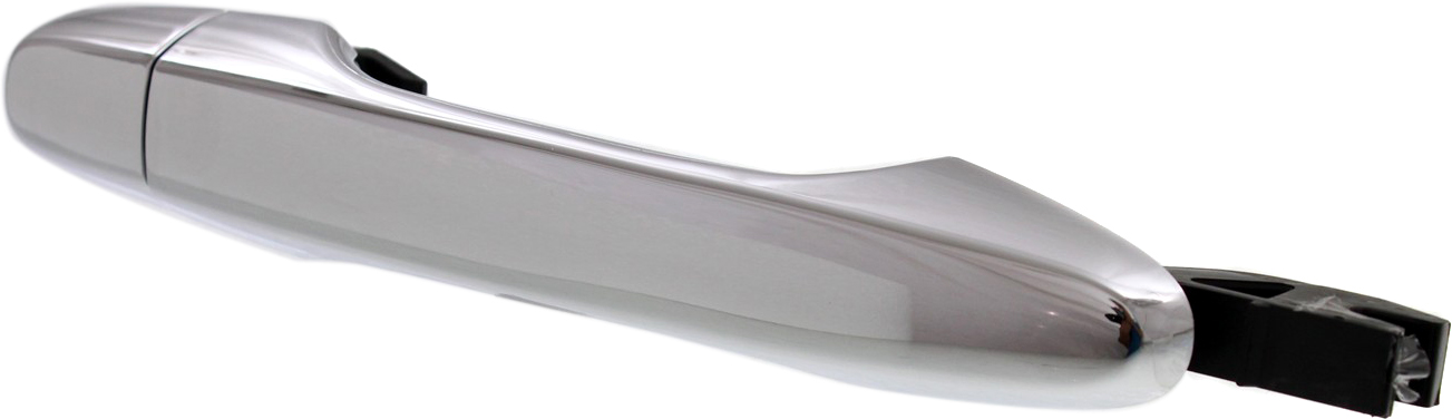Front, Passenger Side Chrome Exterior Door Handle, Without Key Hole - Image 2