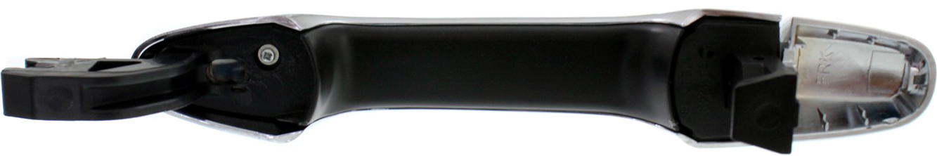 Front, Passenger Side Chrome Exterior Door Handle, Without Key Hole - Image 5