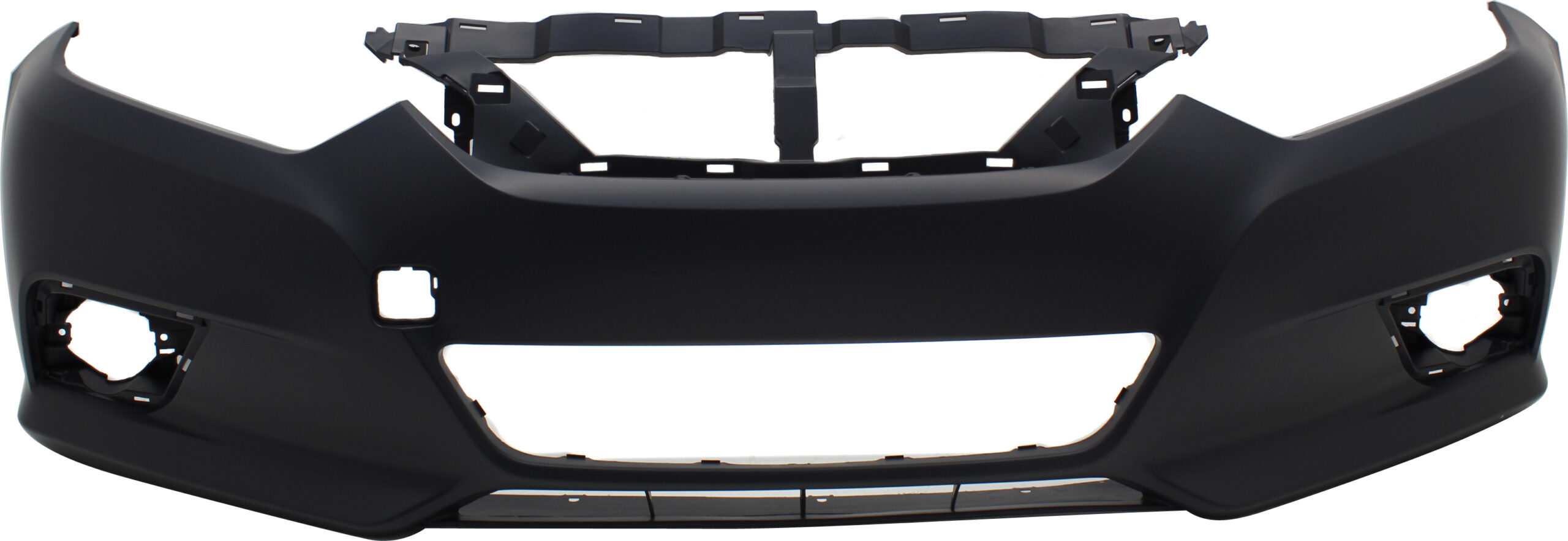 Front Primed Bumper Cover, Without Parking Aid Sensor Holes, CAPA CERTIFIED