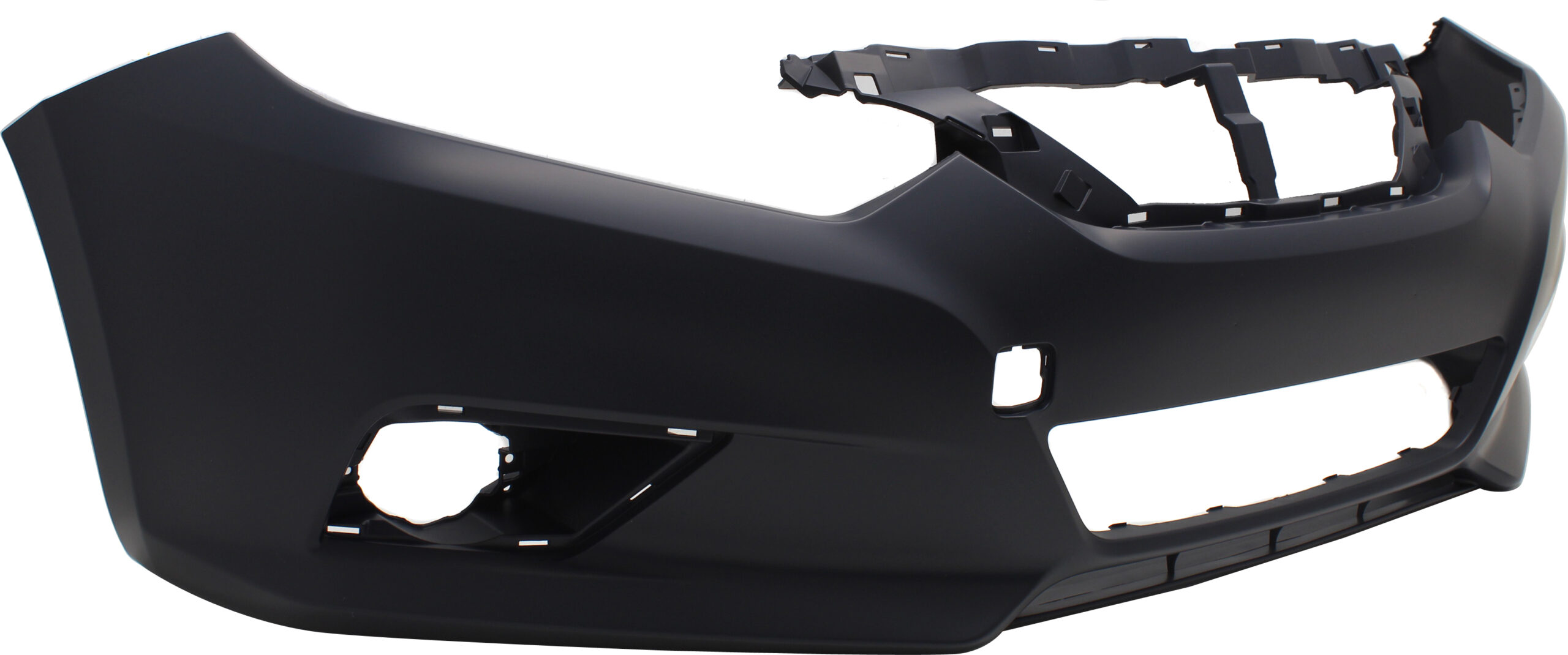 Front Primed Bumper Cover, Without Parking Aid Sensor Holes, CAPA CERTIFIED - Image 2