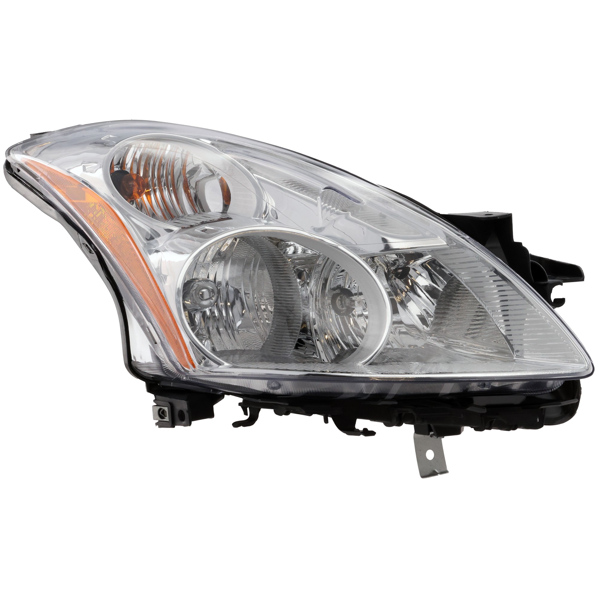 Passenger Side Halogen Headlight, With bulb(s), OE Comparable Finish, Sedan