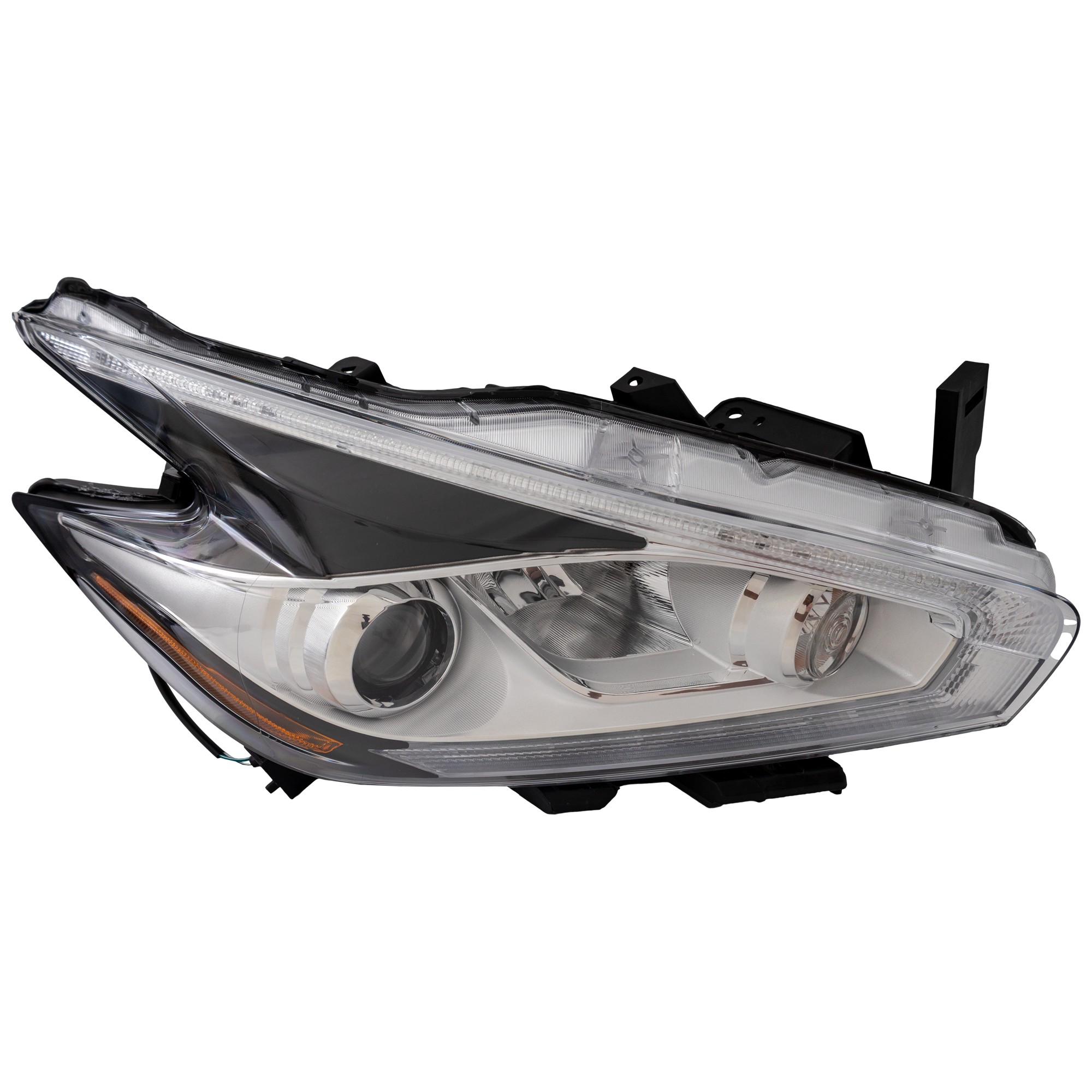 Passenger Side Halogen Headlight, With bulb(s), OE Comparable Finish