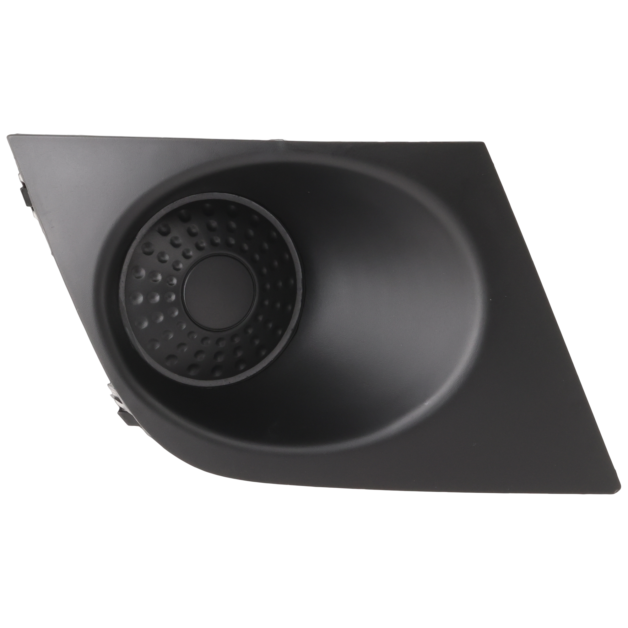 Front, Passenger Side Fog Light Cover, Black - Image 2