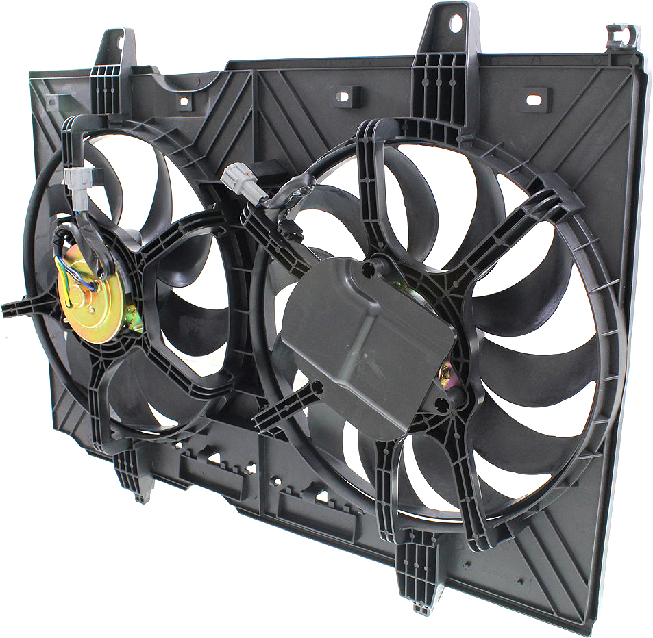 Radiator Fan - Fan Blade, Motor and Shroud, 4 Cyl., 2.5L Engine - Image 2
