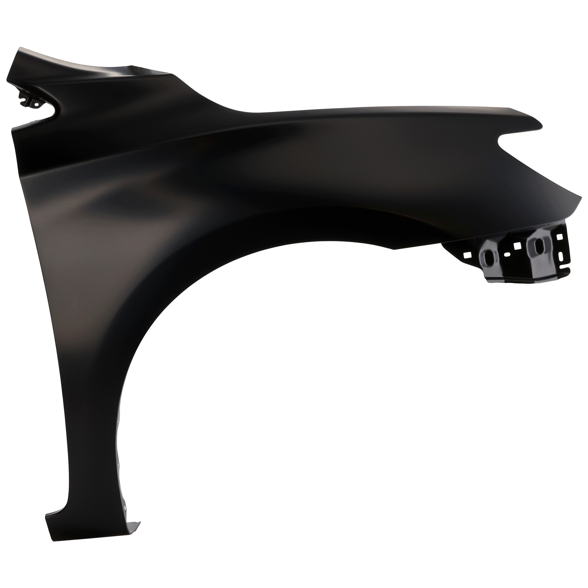 Front, Passenger Side Fender, Without Rocker Molding Holes