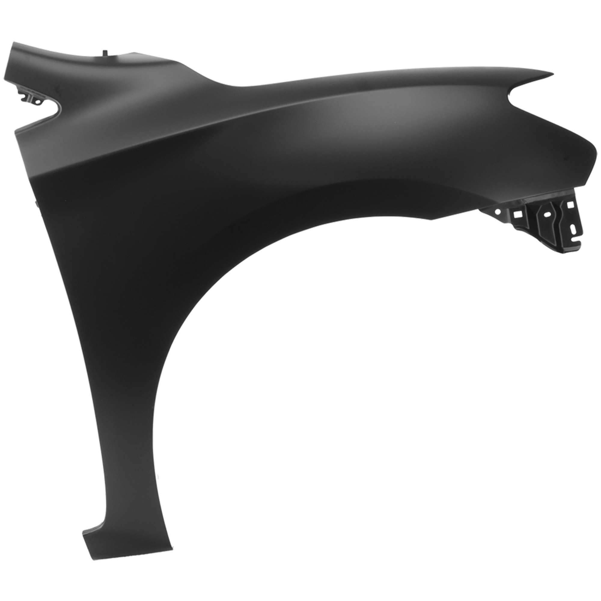 Front, Passenger Side Fender, Without Rocker Molding Holes, 4 Cyl., 1.8L Engine, CAPA Certified - Image 2