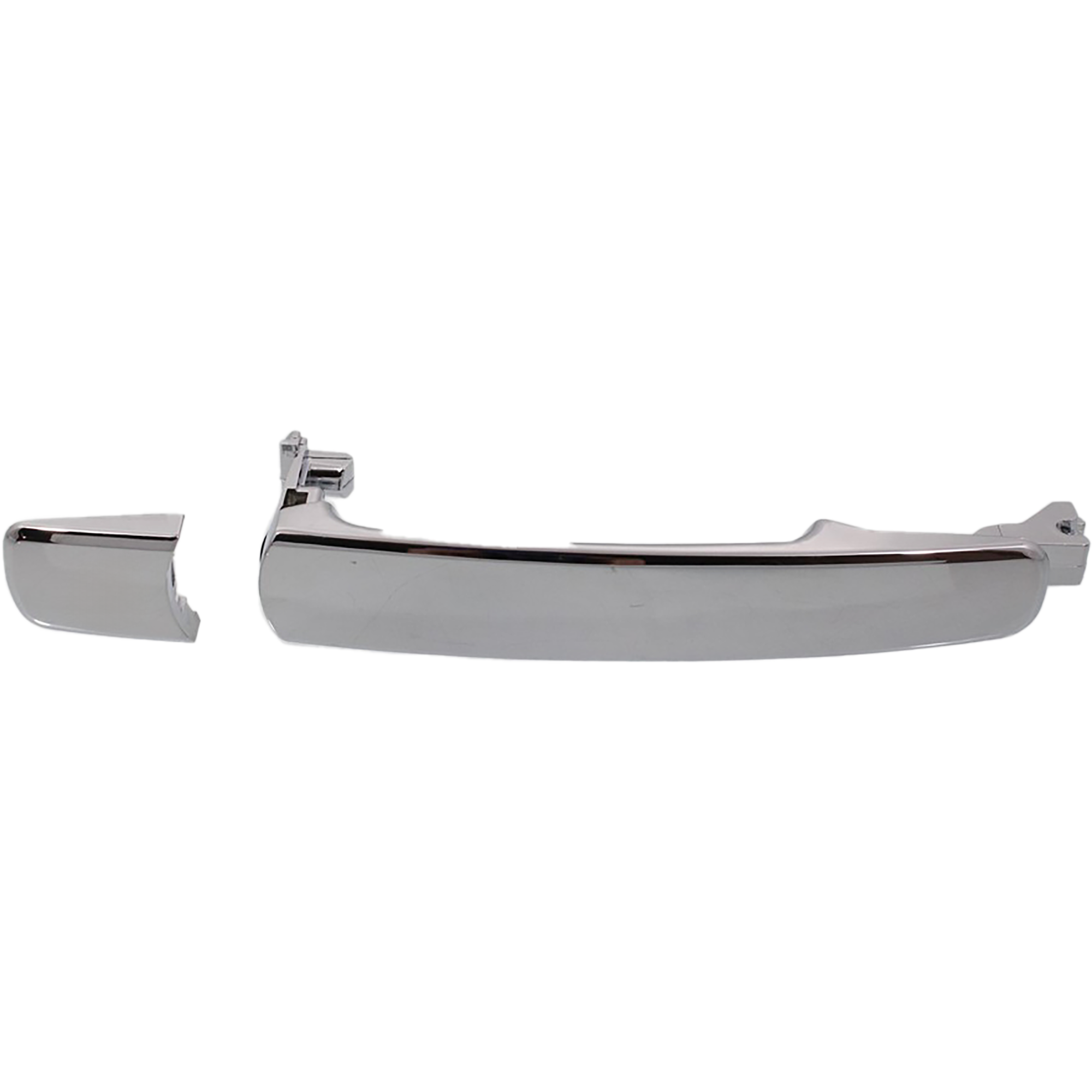 Front Or Rear, Passenger Side, Or Rear, Driver Side Exterior Door Handle, Chrome, Without Key Hole, Without Keyless System - Image 2