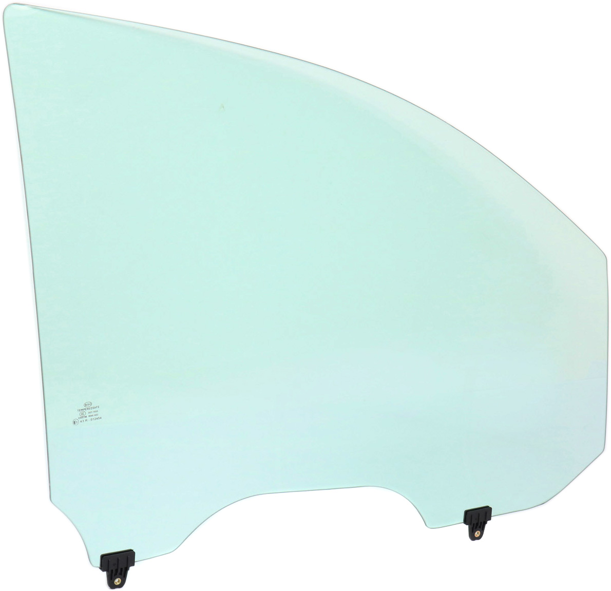 Front, Passenger Side Door Glass, Green Tint, Replaces NAGS No. FD21945 GTYN