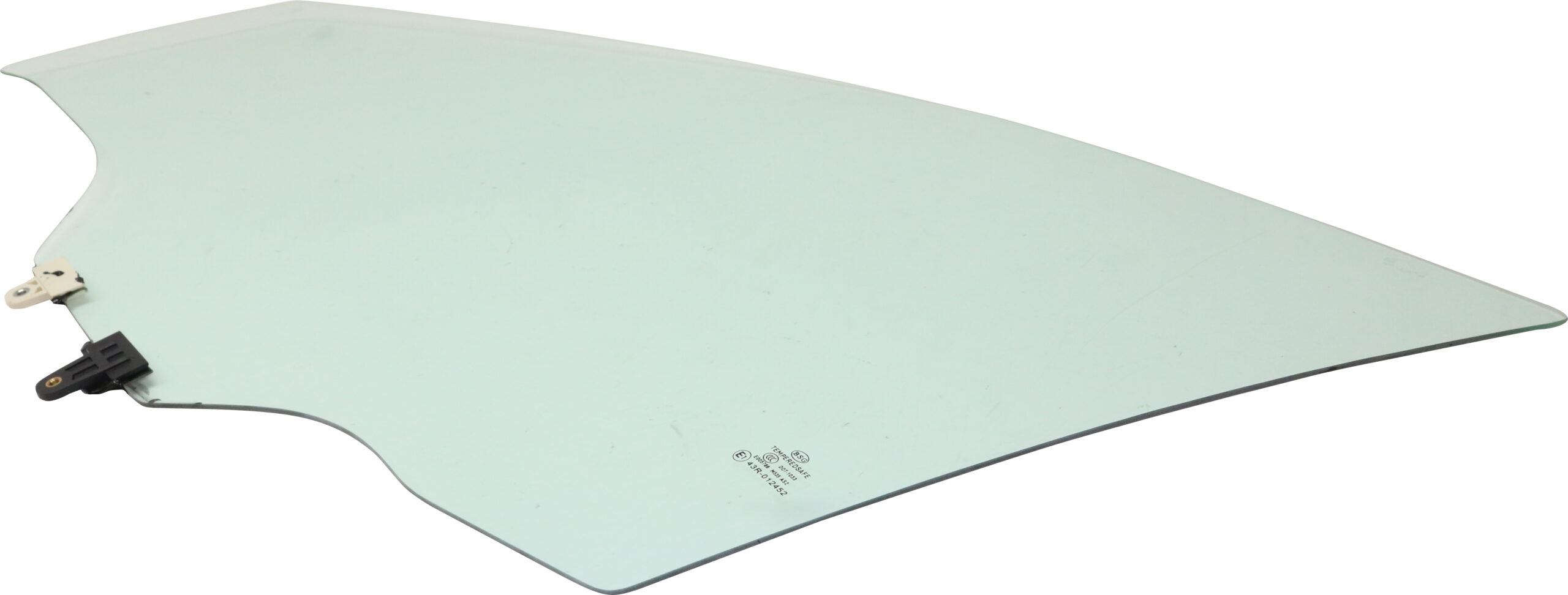 Front, Driver Side Door Glass, Green Tint, USA Built Vehicle, Replaces NAGS No. FD26155 GTYN - Image 2
