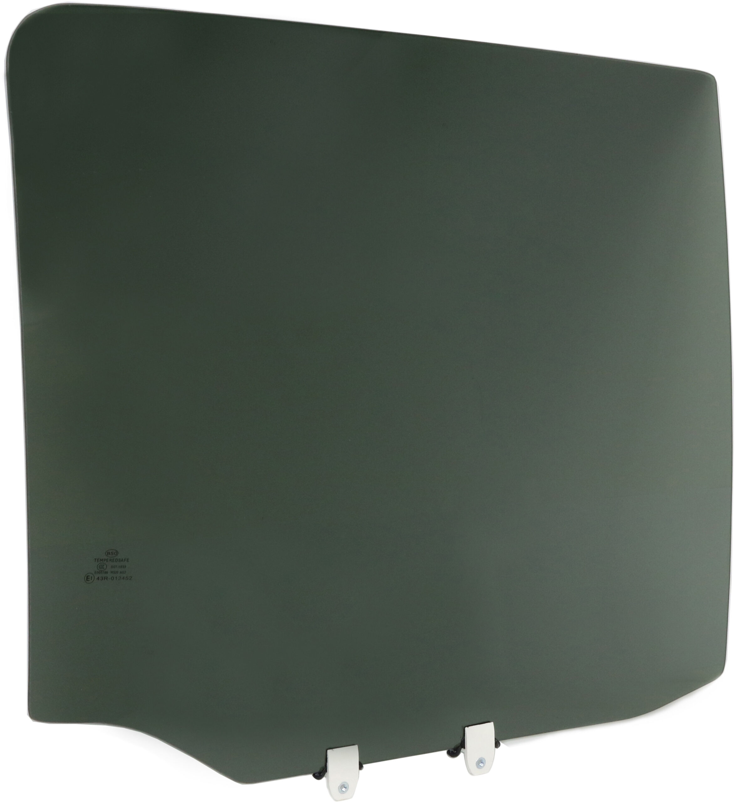 Rear, Passenger Side Door Glass, Gray Tint Privacy, Crew Cab Pickup, Replaces NAGS No. FD22215 YPYN