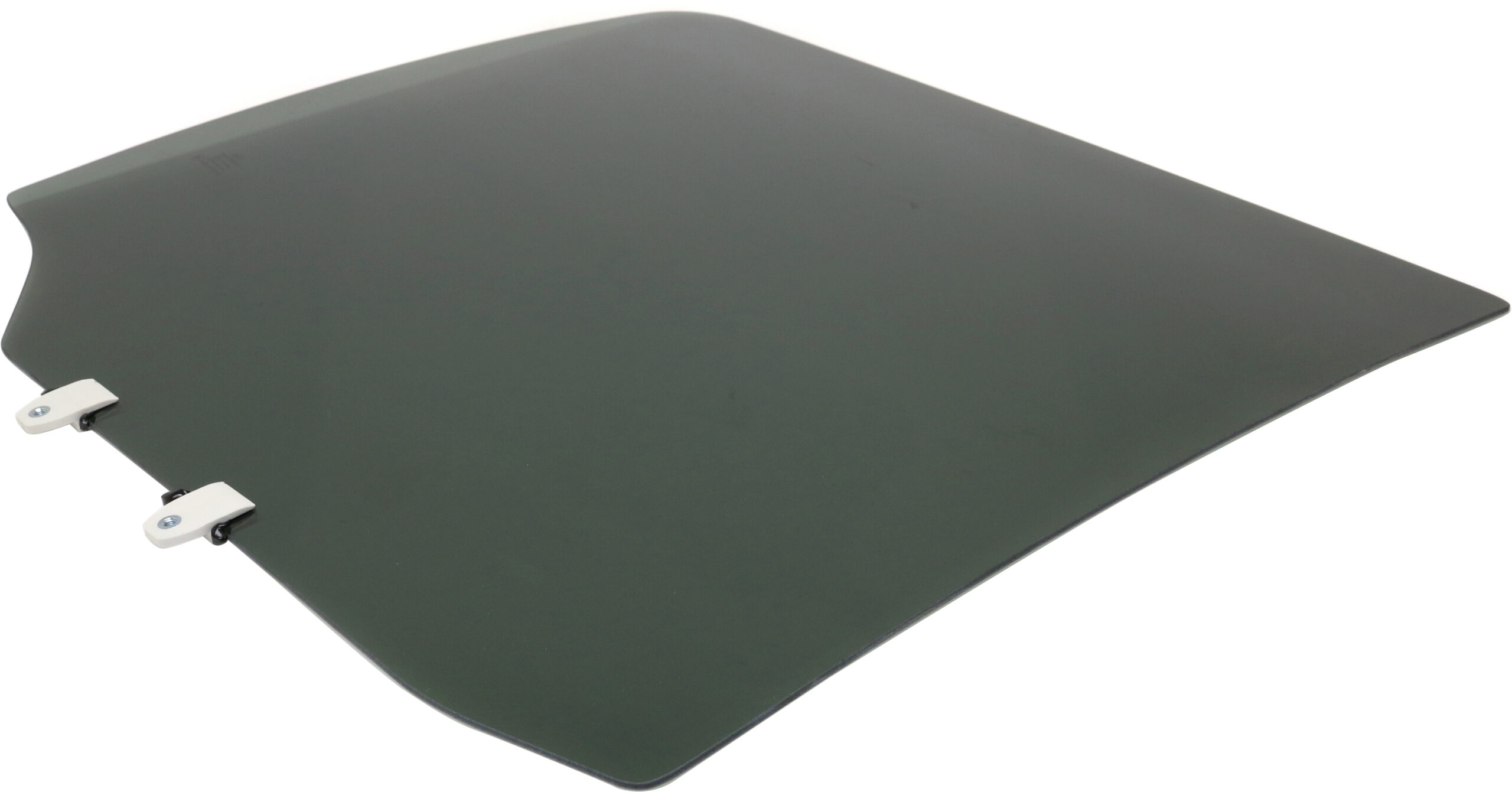 Rear, Passenger Side Door Glass, Gray Tint Privacy, Crew Cab Pickup, Replaces NAGS No. FD22215 YPYN - Image 2
