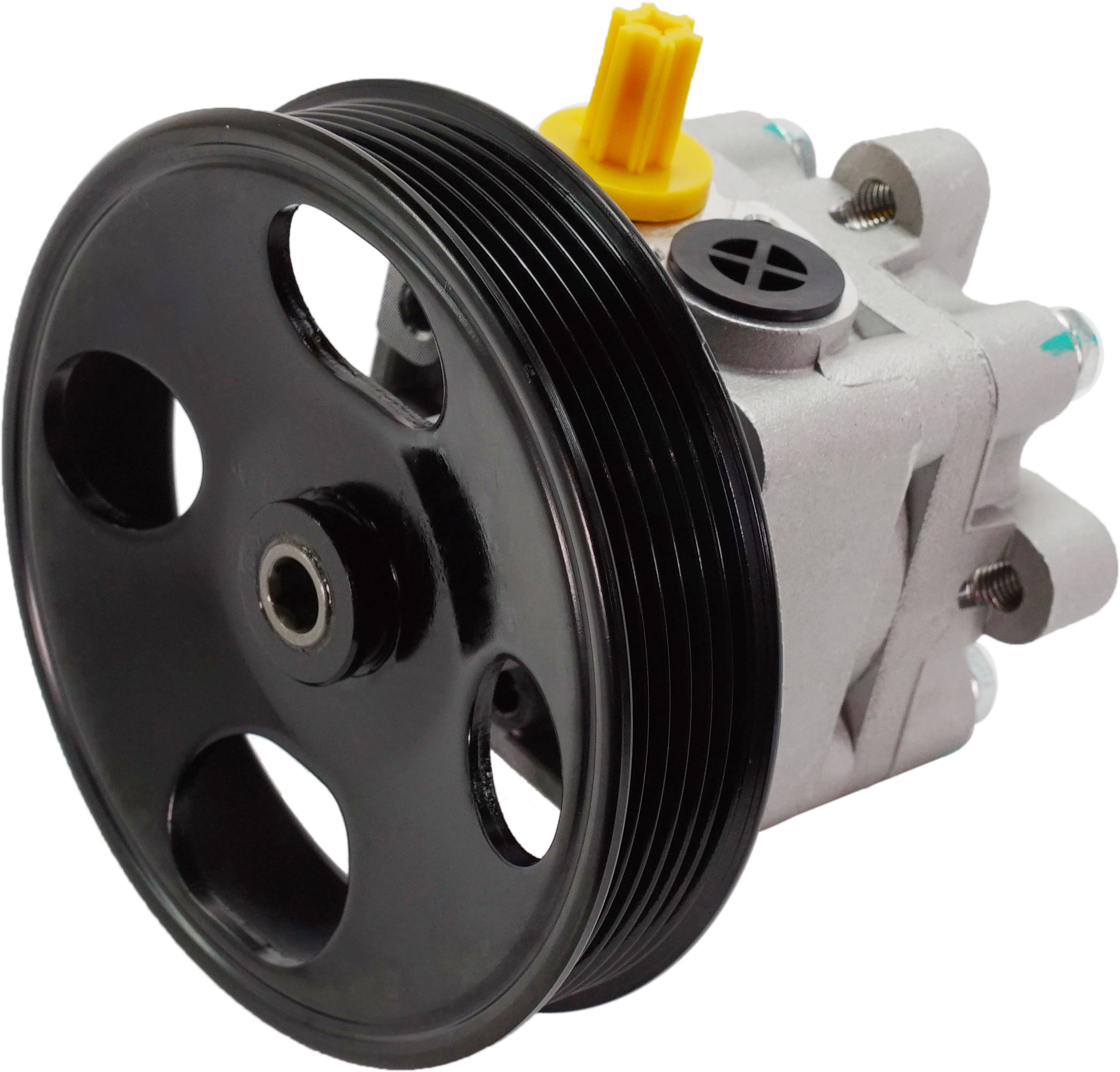 Power Steering Pump With Pulley, Without Reservoir