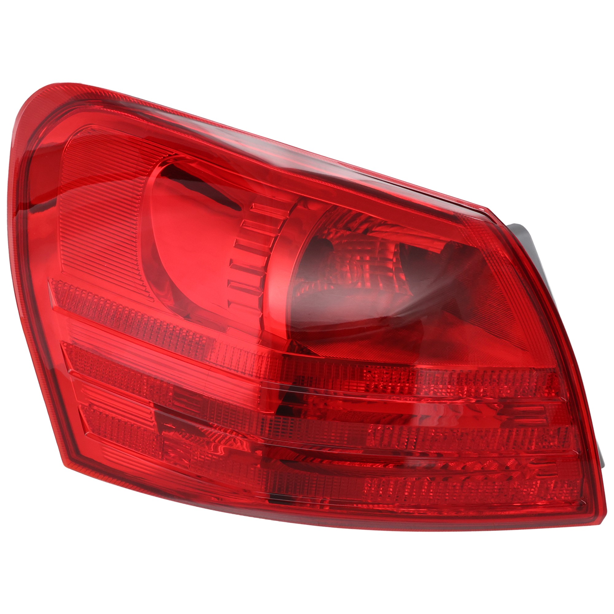 Driver Side, Outer Tail Light, with Bulb, Halogen, Red Lens, 4 Cyl., 2.5L Engine