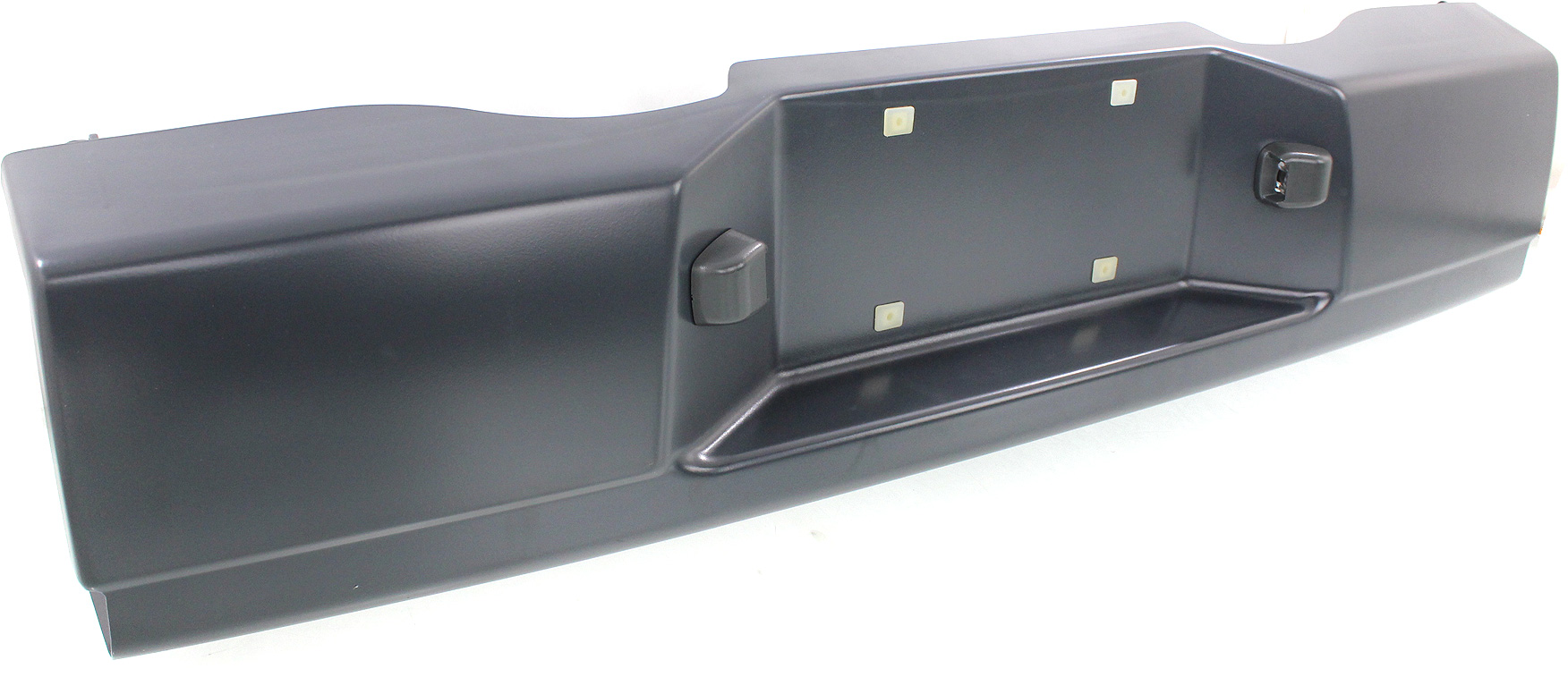 Rear Bumper, Painted Gray, Without Mounting Brackets - Image 2