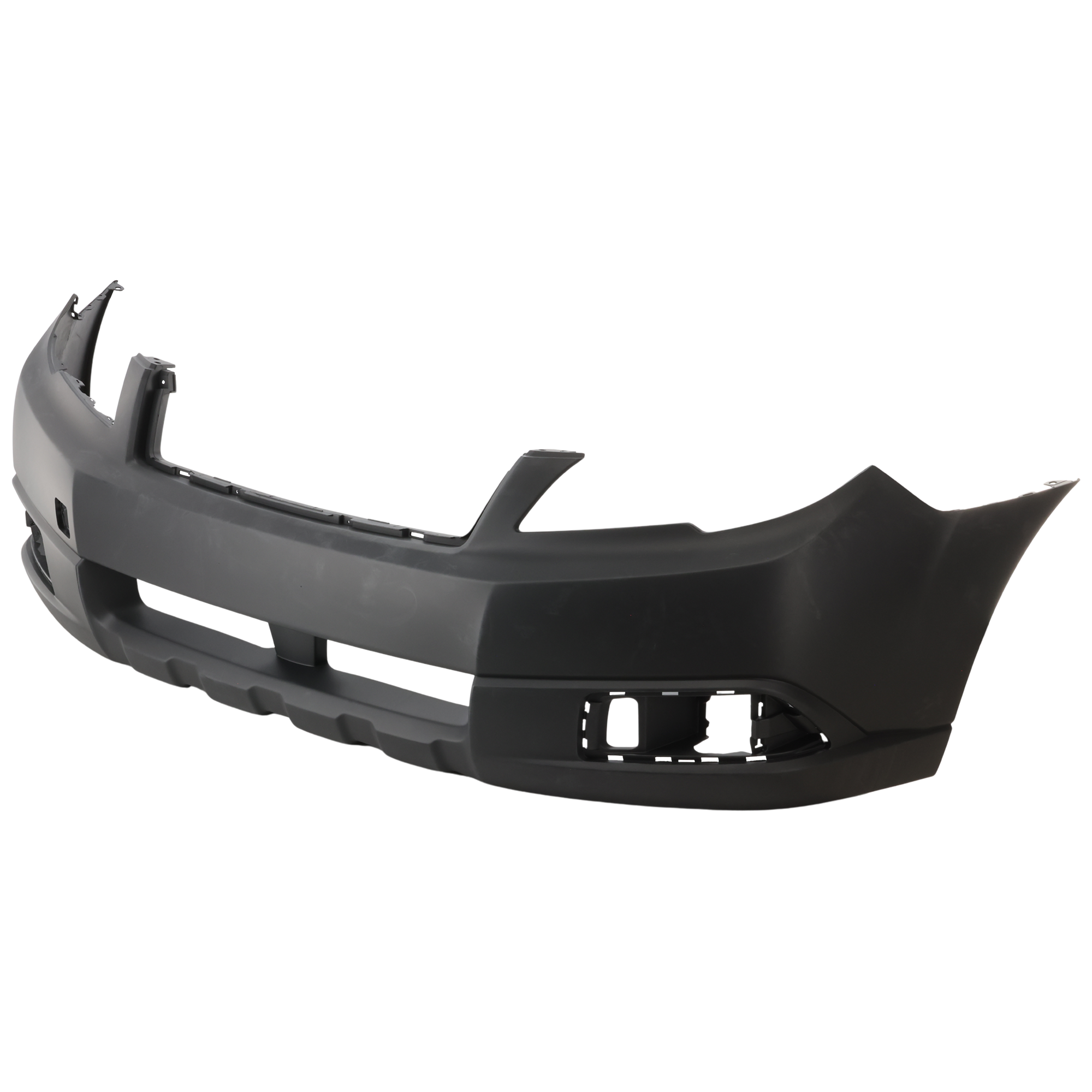 Front Primed Bumper Cover, With Fog Light Holes, Without parking aid sensor holes, With tow hook hole, CAPA Certified - Image 2