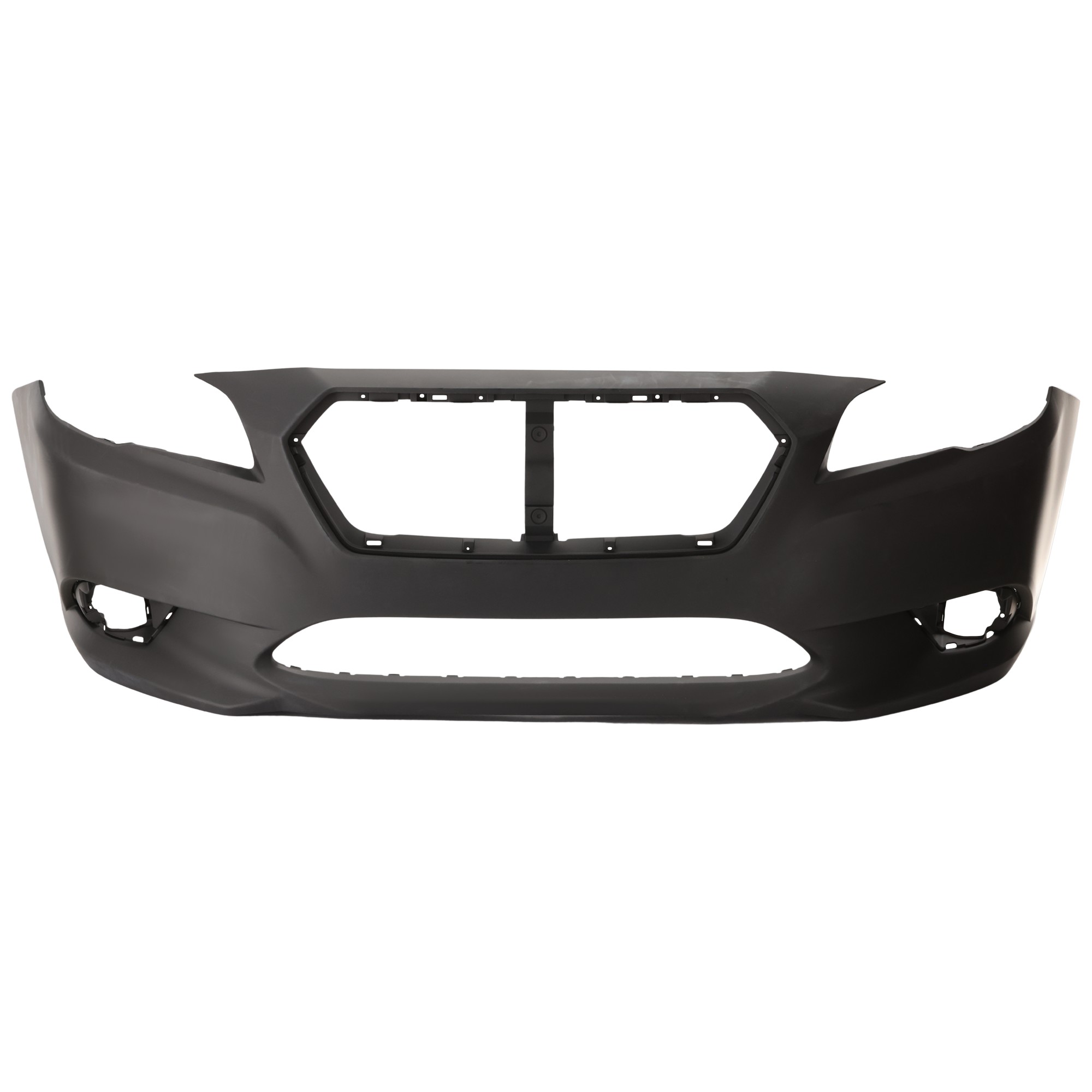 Front Primed Bumper Cover, Without parking aid sensor holes