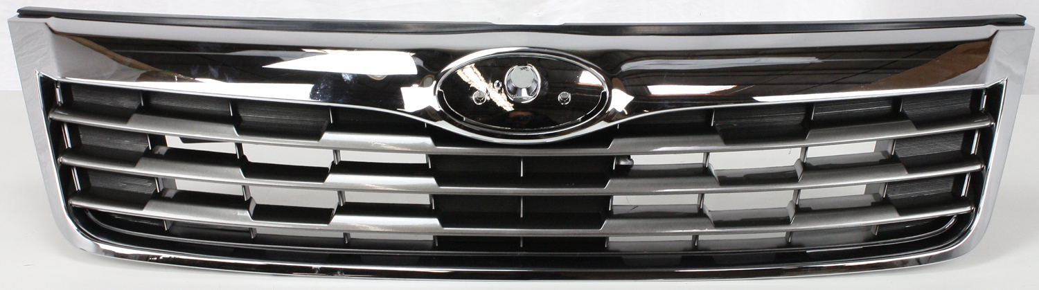 Grille, Silver, 4 Cyl., 2.5L Engine