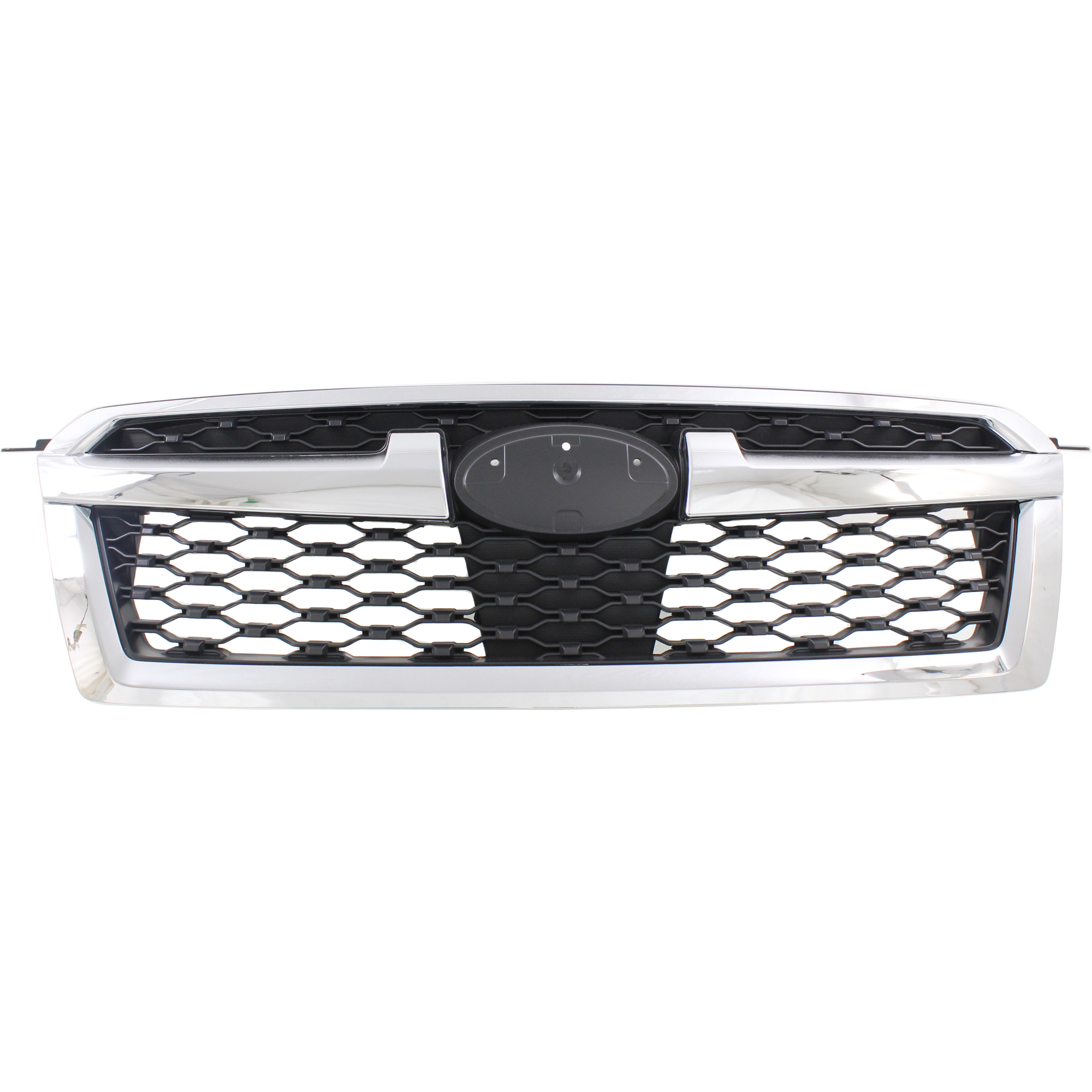Upper Grille Assembly, Textured Black Shell and Insert - Image 2