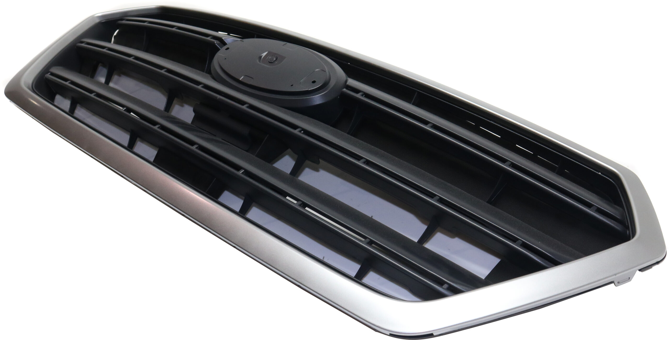 Upper Grille Assembly, Textured Gray Shell and Insert - Image 2