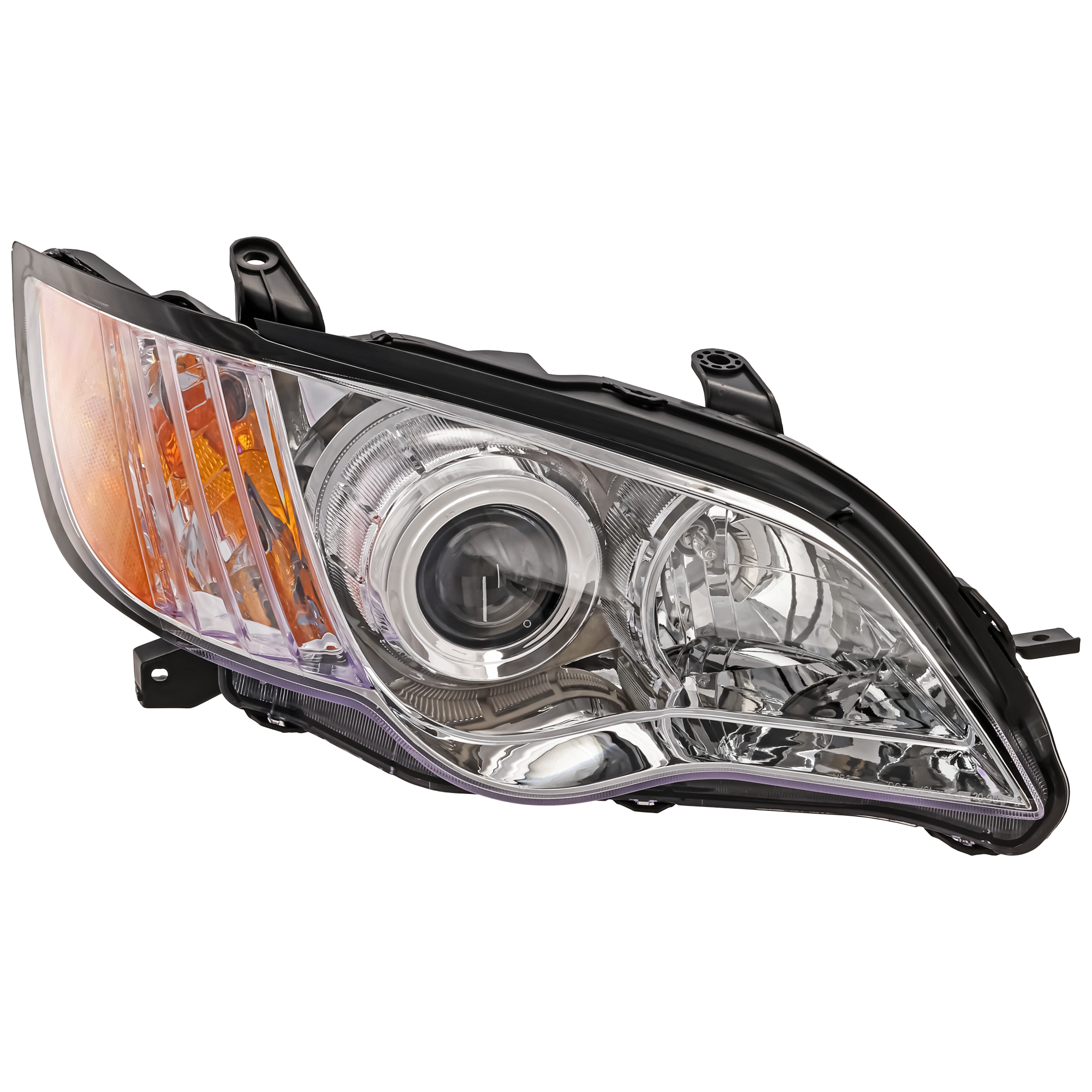 Passenger Side Headlight, with Bulb, Halogen, Clear Lens - Image 2