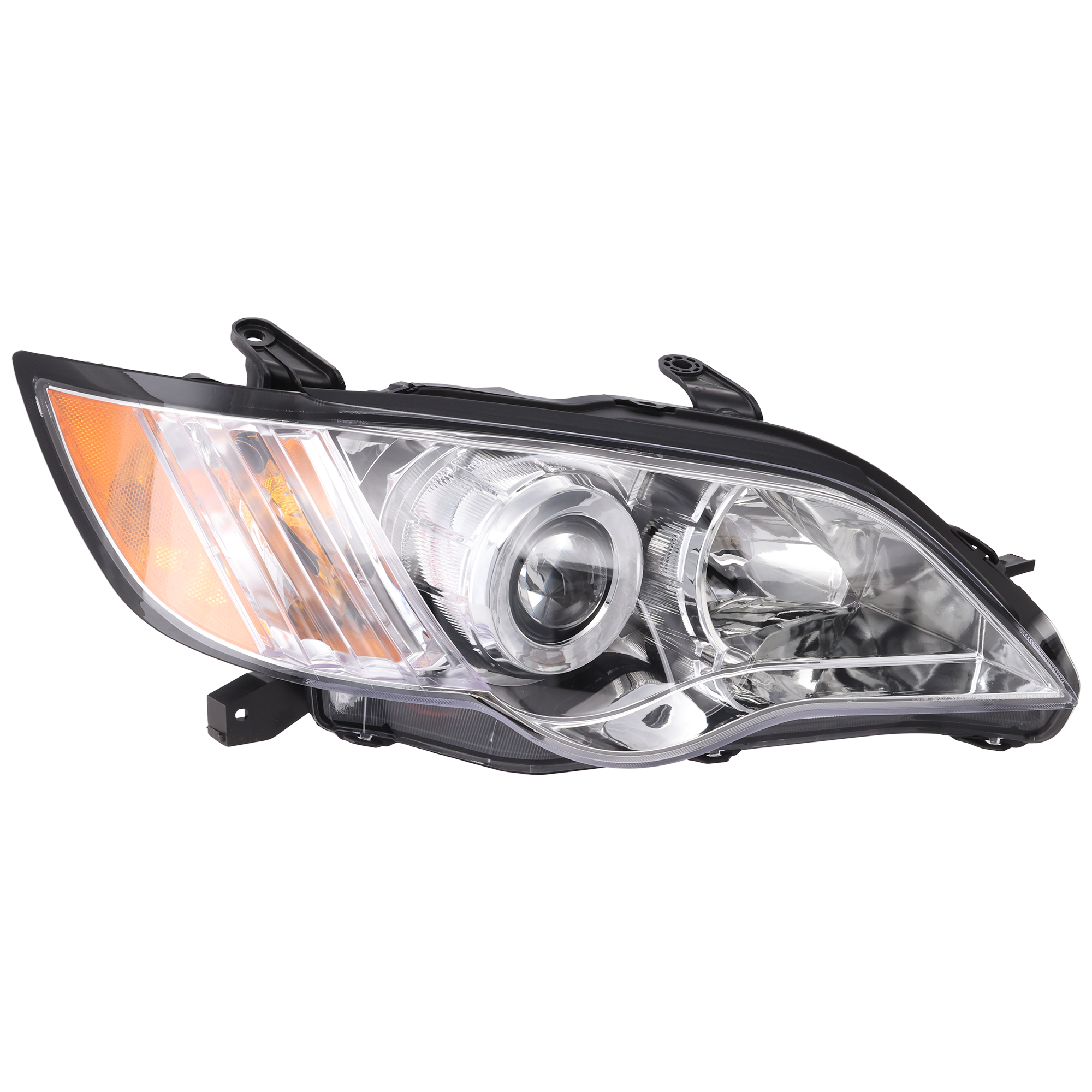 Passenger Side Headlight, with Bulb, Halogen, Clear Lens, CAPA Certified - Image 2
