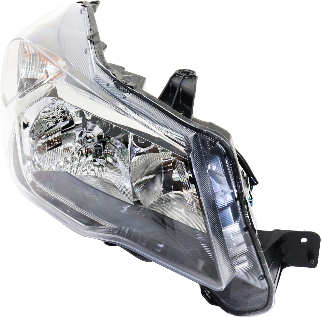 Passenger Side Headlight, with Bulb, Halogen, 2.0L Engine Models, Clear Lens, Gray Interior, CAPA Certified - Image 2