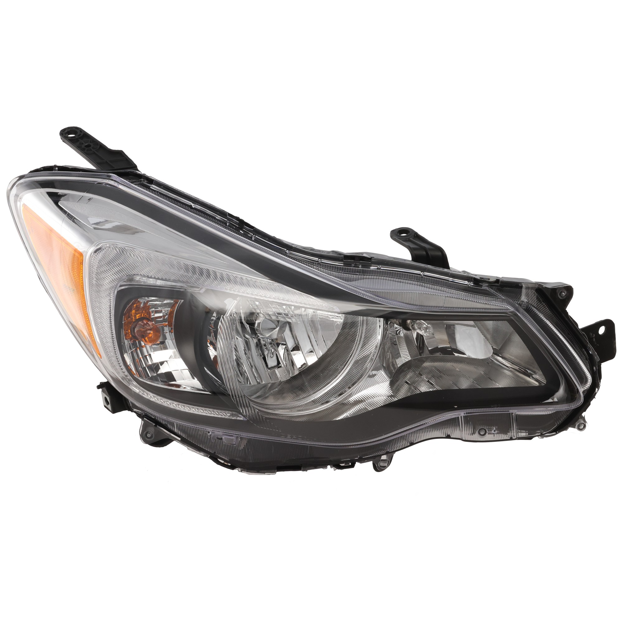 Passenger Side Headlight, with Bulb, Halogen, with Wiring Harness, CAPA CERTIFIED