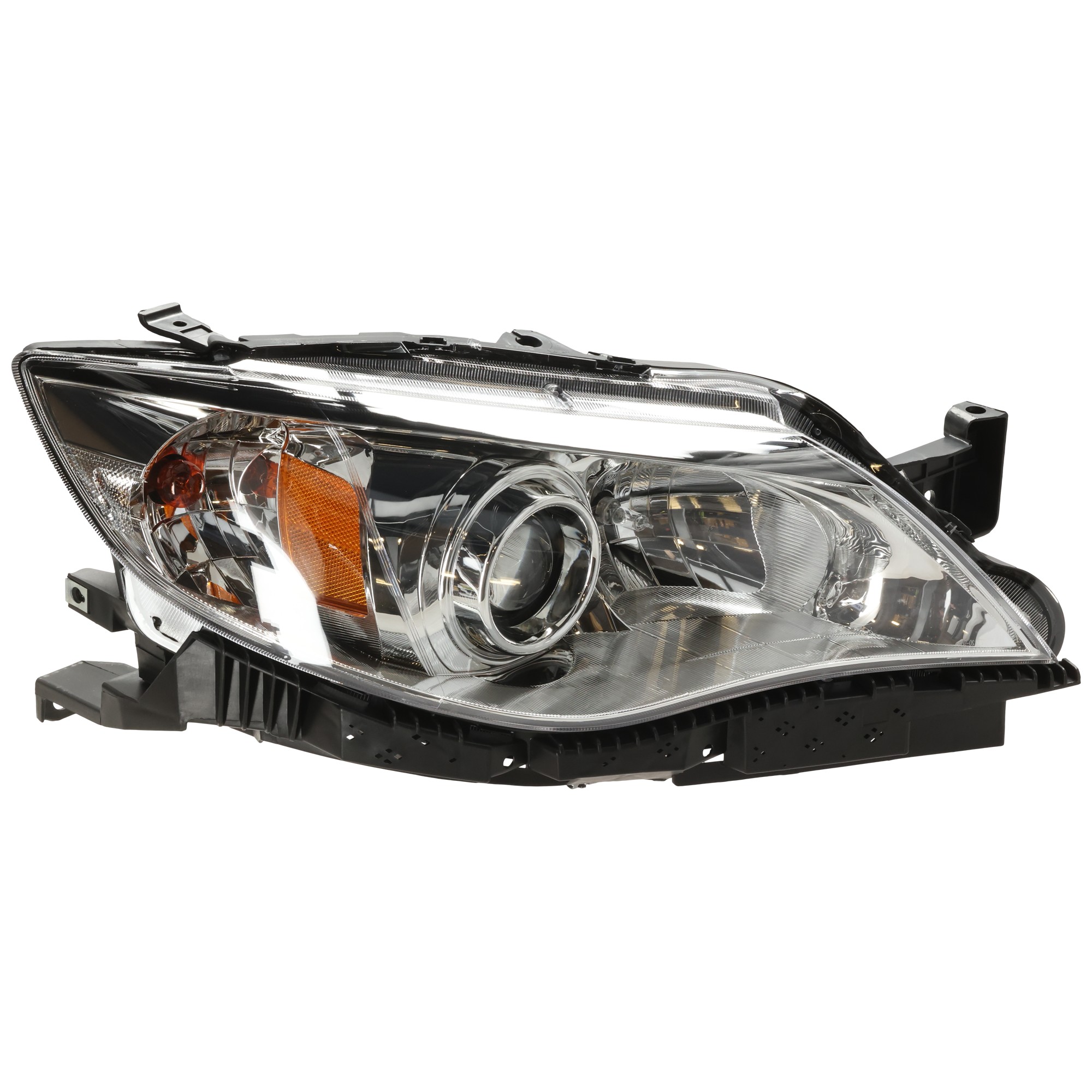 Passenger Side Headlight, with Bulb, Halogen, WRX Models, 4 Cyl., 2.5L Engine, CAPA Certified
