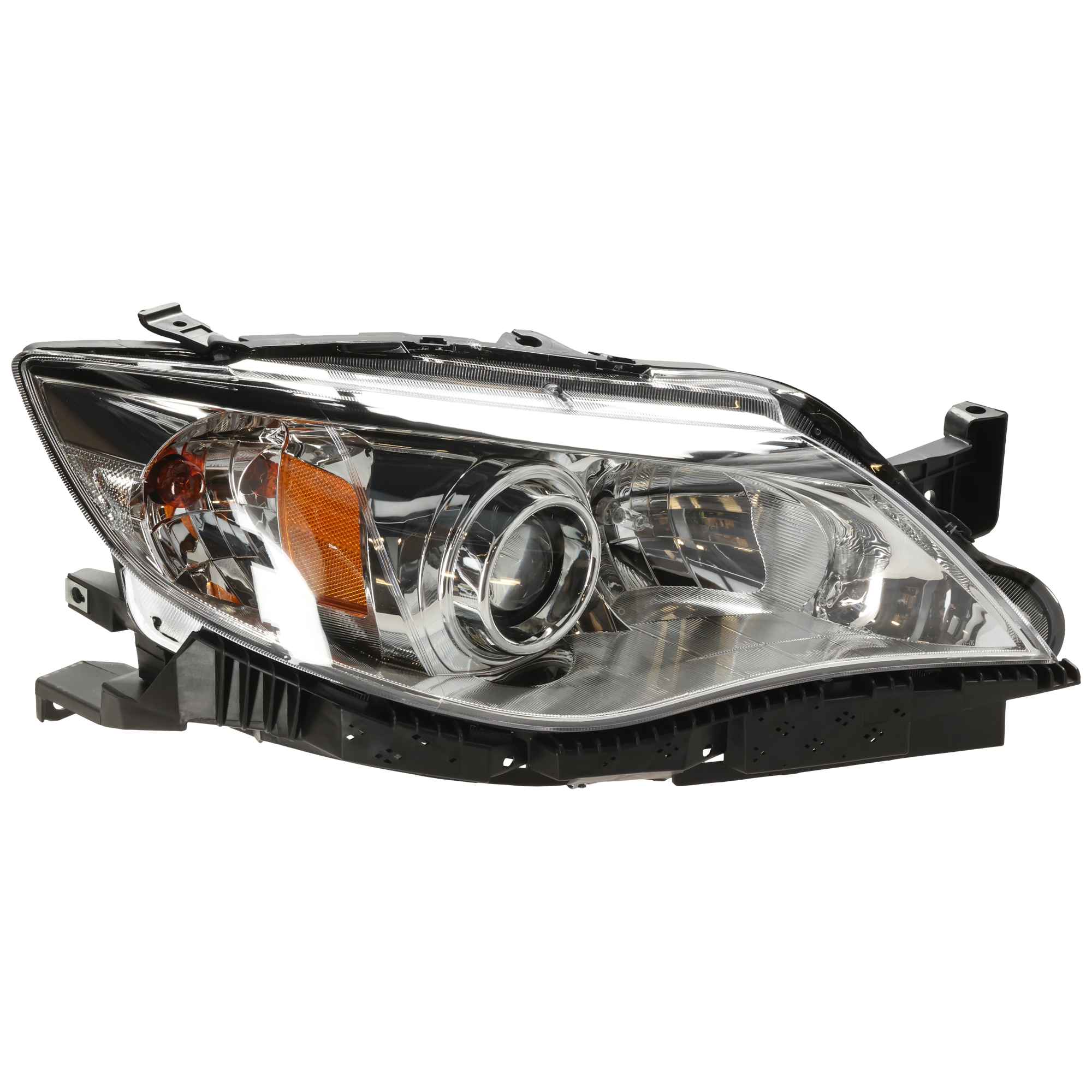 Passenger Side Headlight, with Bulb, Halogen, WRX Models, 4 Cyl., 2.5L Engine, CAPA Certified - Image 2