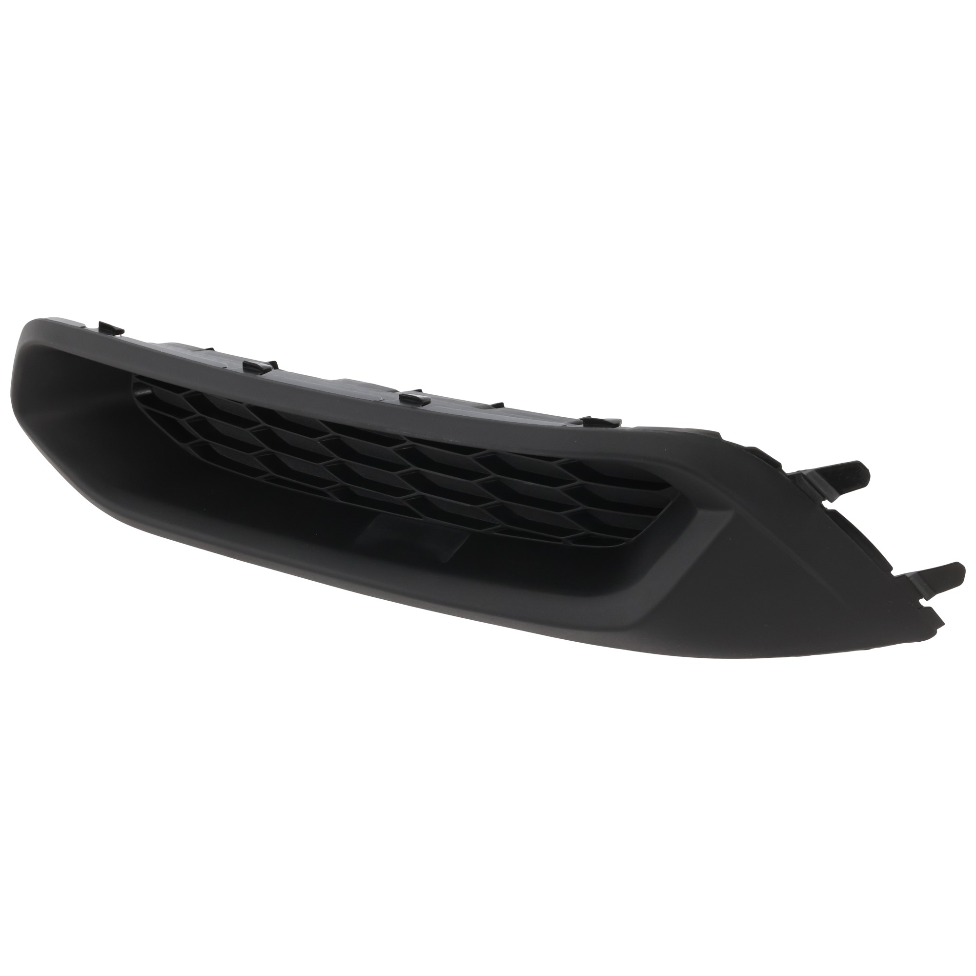 Front, Driver Side Fog Light Cover, Textured Black