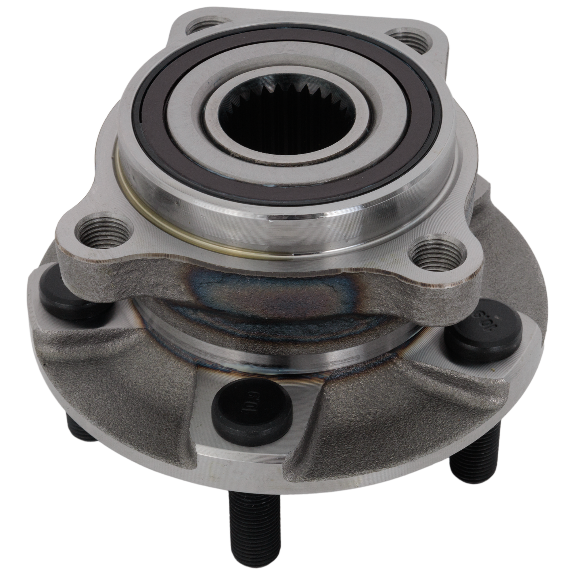Front, Driver or Passenger Side Wheel Hub, With Bearing, 5 x 3.94 in. Bolt Pattern - Image 2