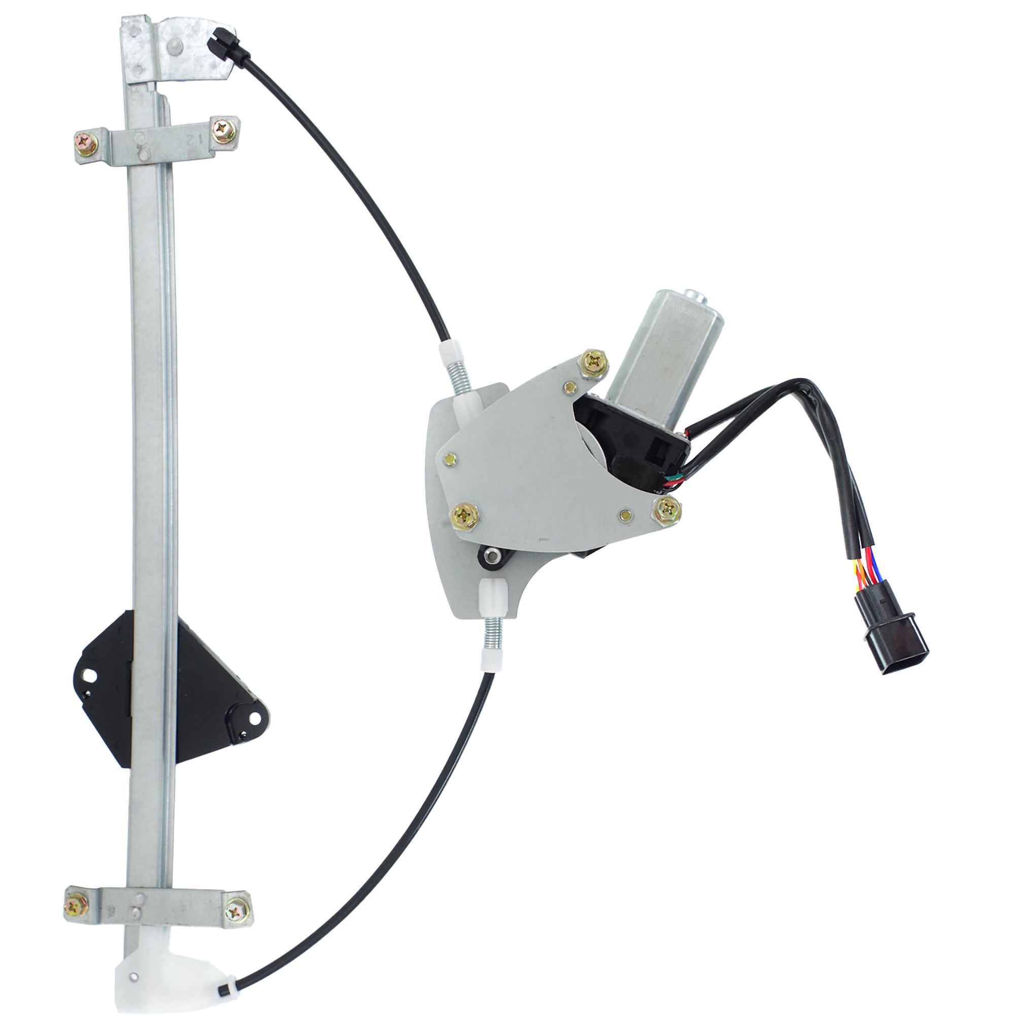 Front, Driver Side Power Window Regulator, With Motor