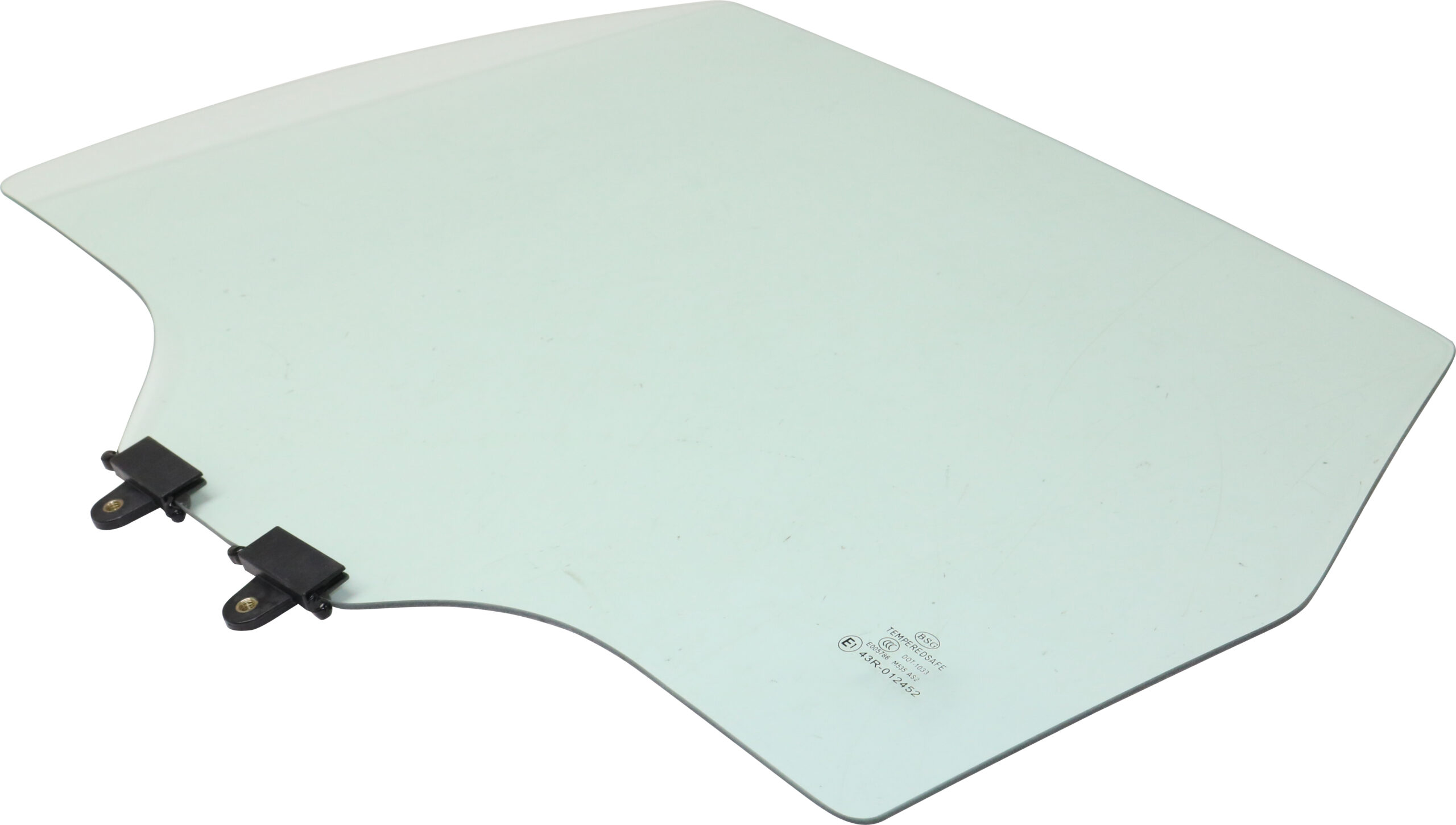 Rear, Driver Side Door Glass, Green Tint, Replaces NAGS No. FD23606 GTYN - Image 2