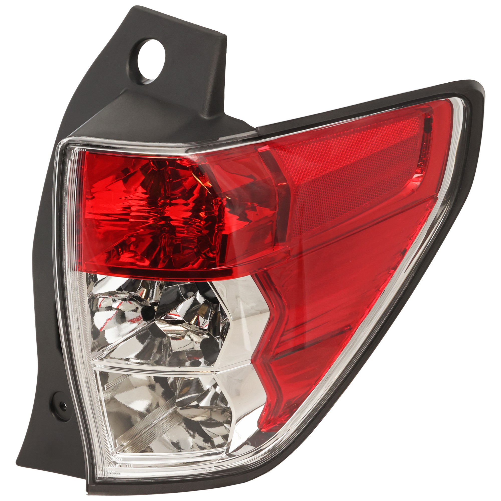 Passenger Side Tail Light, without Bulb, Halogen, Clear and Red Lens, 4 Cyl., 2.5L Engine