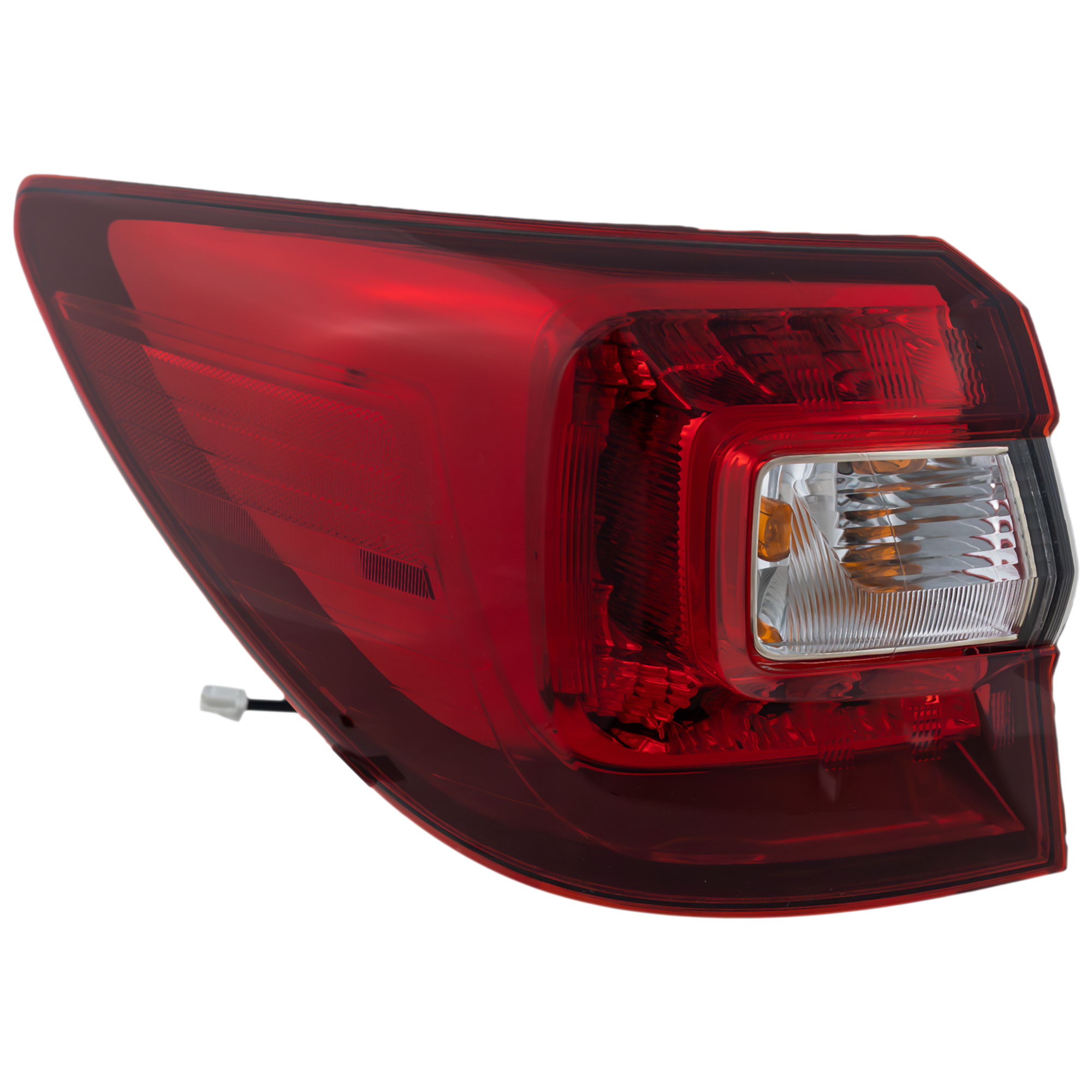 Driver Side, Outer Tail Light, with Bulb, Halogen, Red Lens - Image 2
