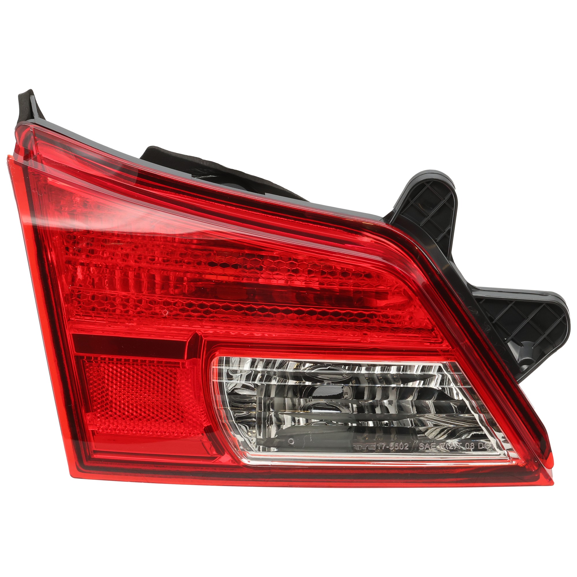 Driver Side, Inner Tail Light, without Bulb, Halogen, Mounts On Liftgate, CAPA CERTIFIED