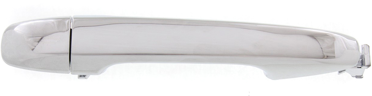 Rear, Driver or Passenger Side Chrome Exterior Door Handle, Without Key Hole