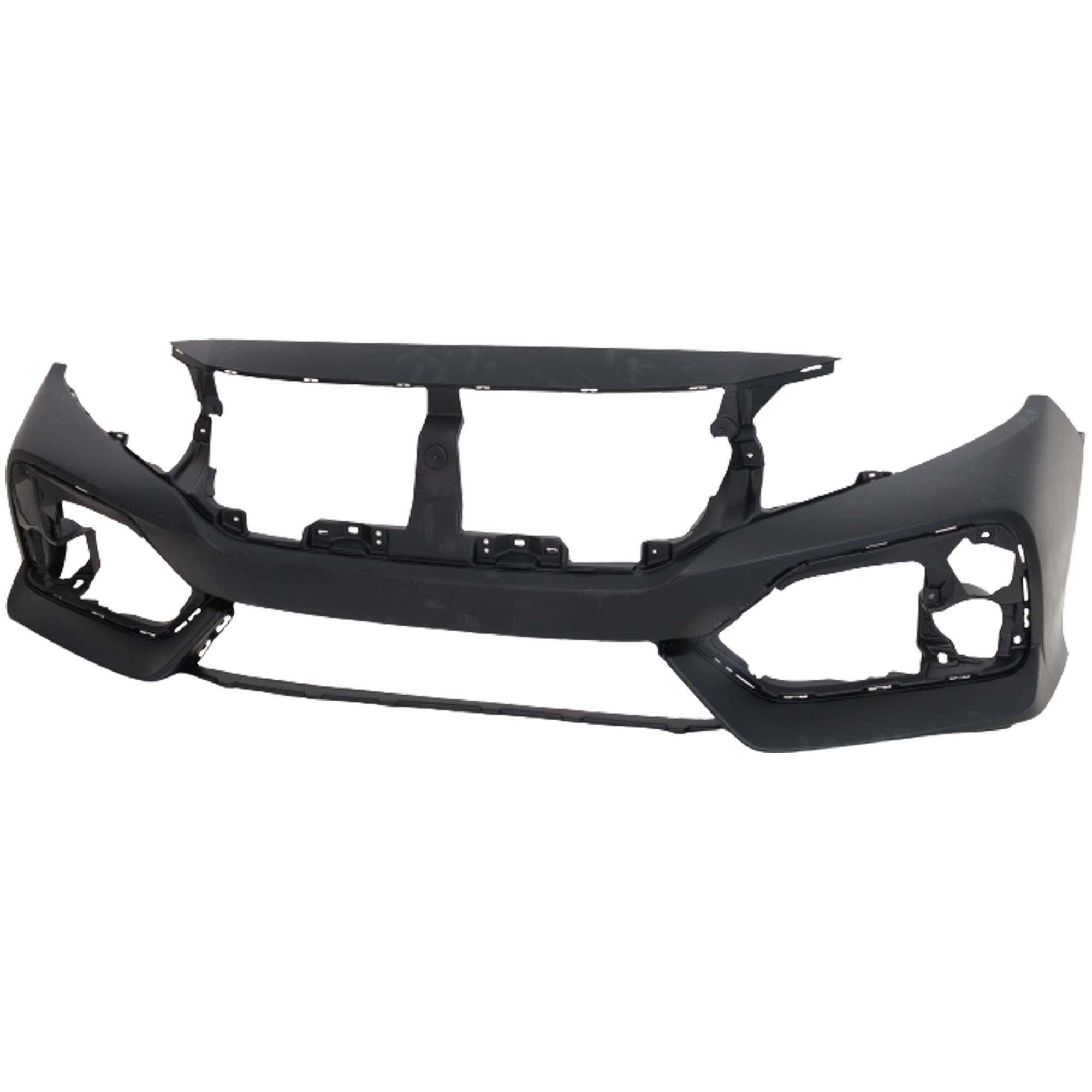 Front Primed Bumper Cover, Hatchback - Image 2