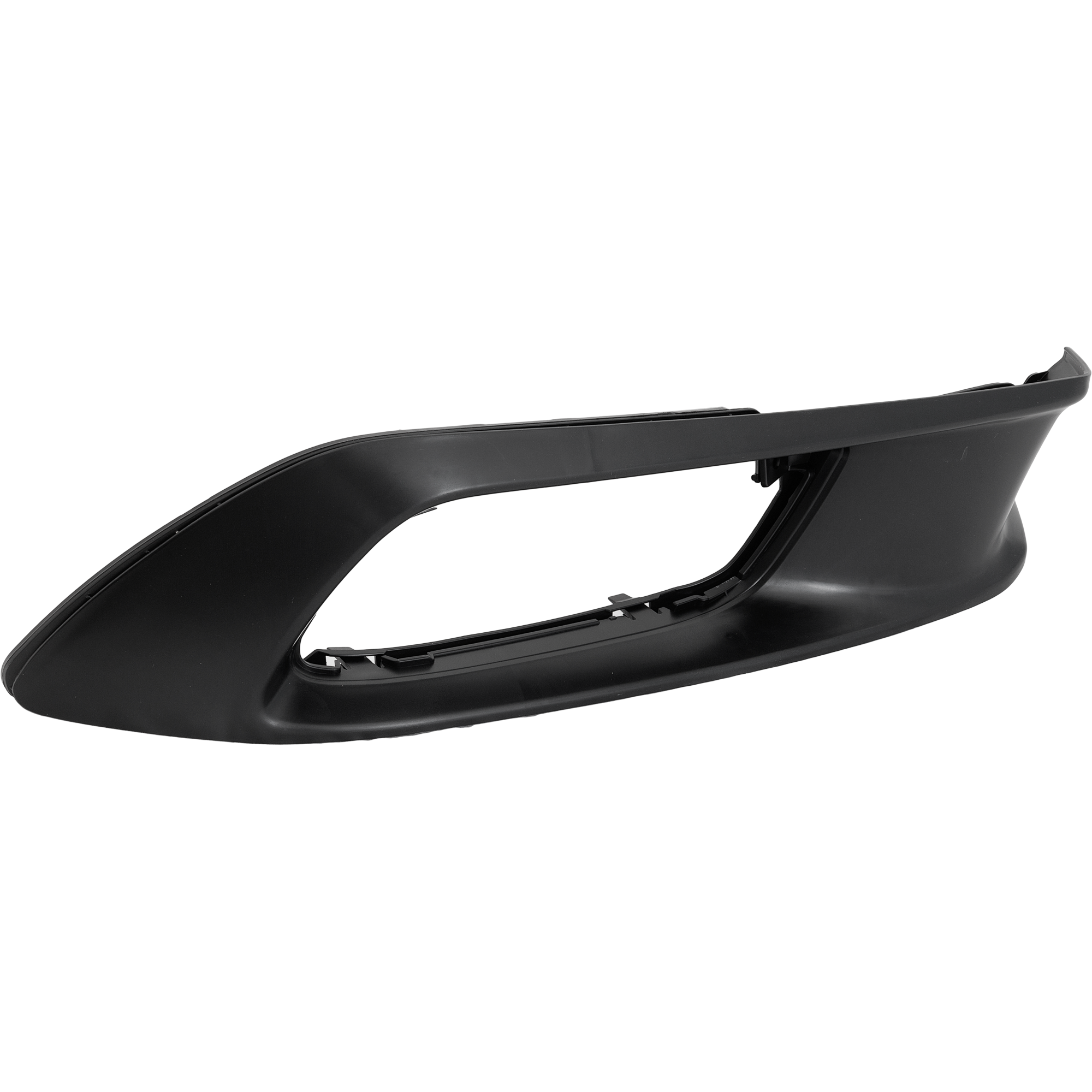 Front, Driver or Passenger Side Fog Light Cover, Black, Sedan - Image 3