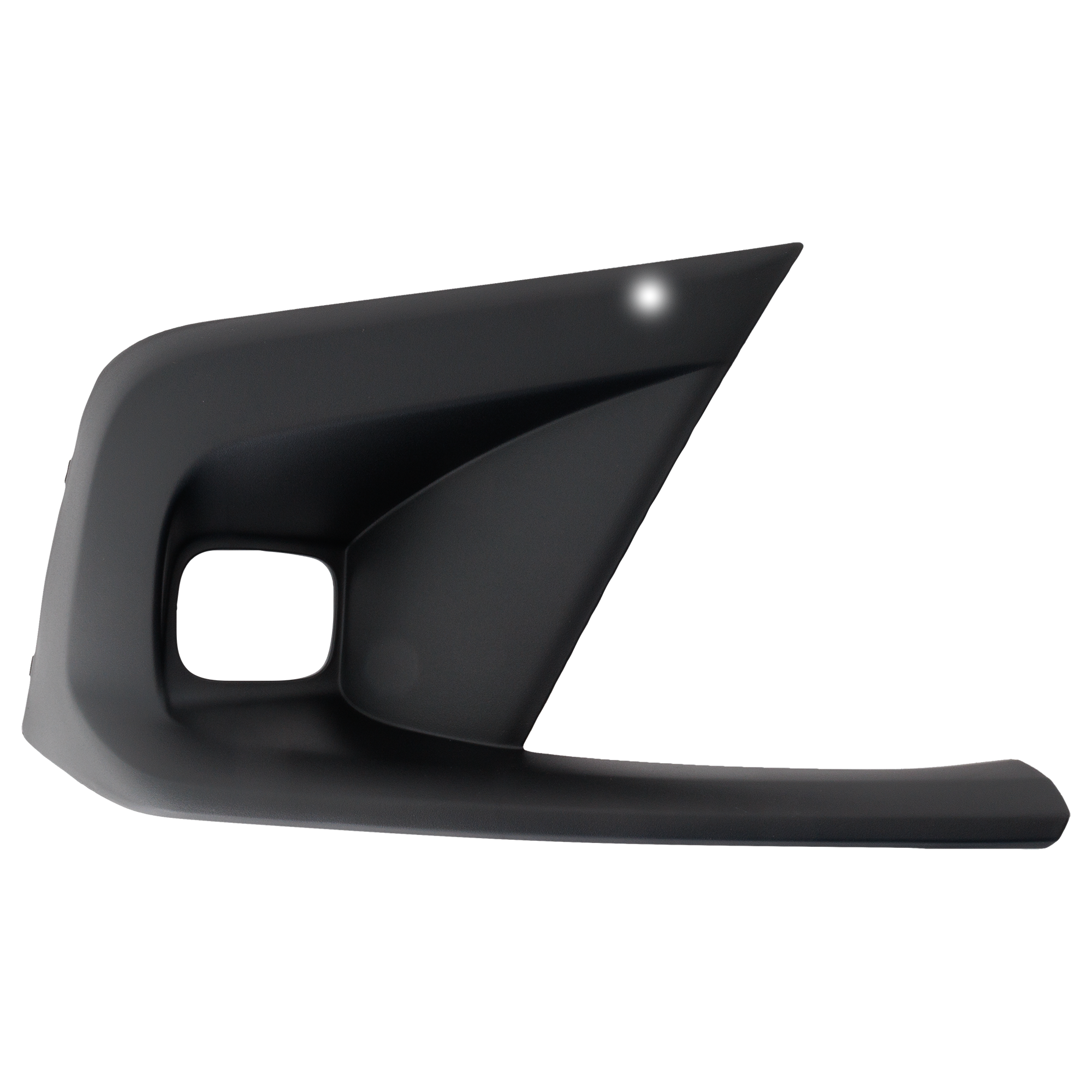Front, Passenger Side Fog Light Trim, Textured Black - Image 2