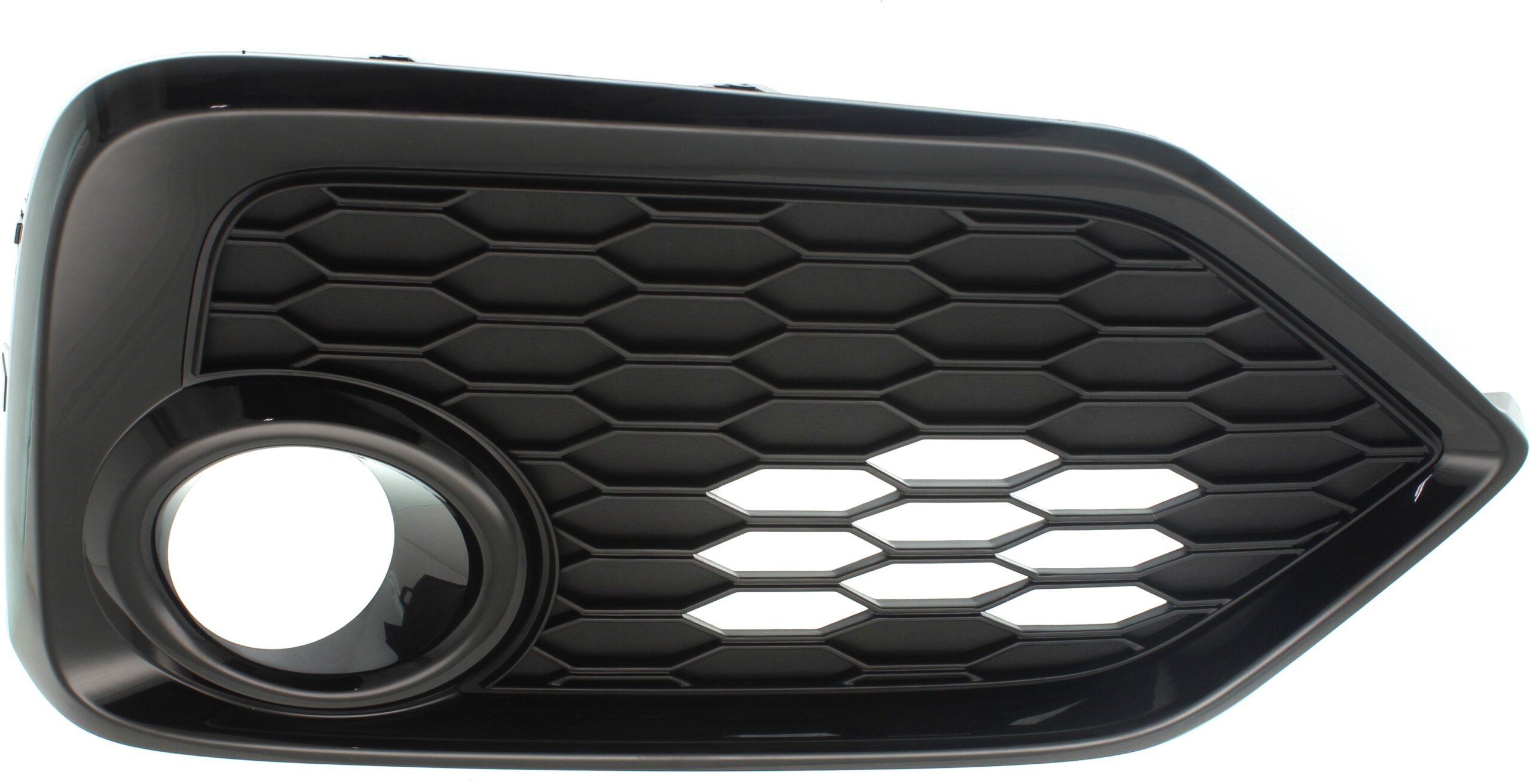 Front, Passenger Side Fog Light Trim, Primed, Without Adaptive Cruise Control, Except Type R Model