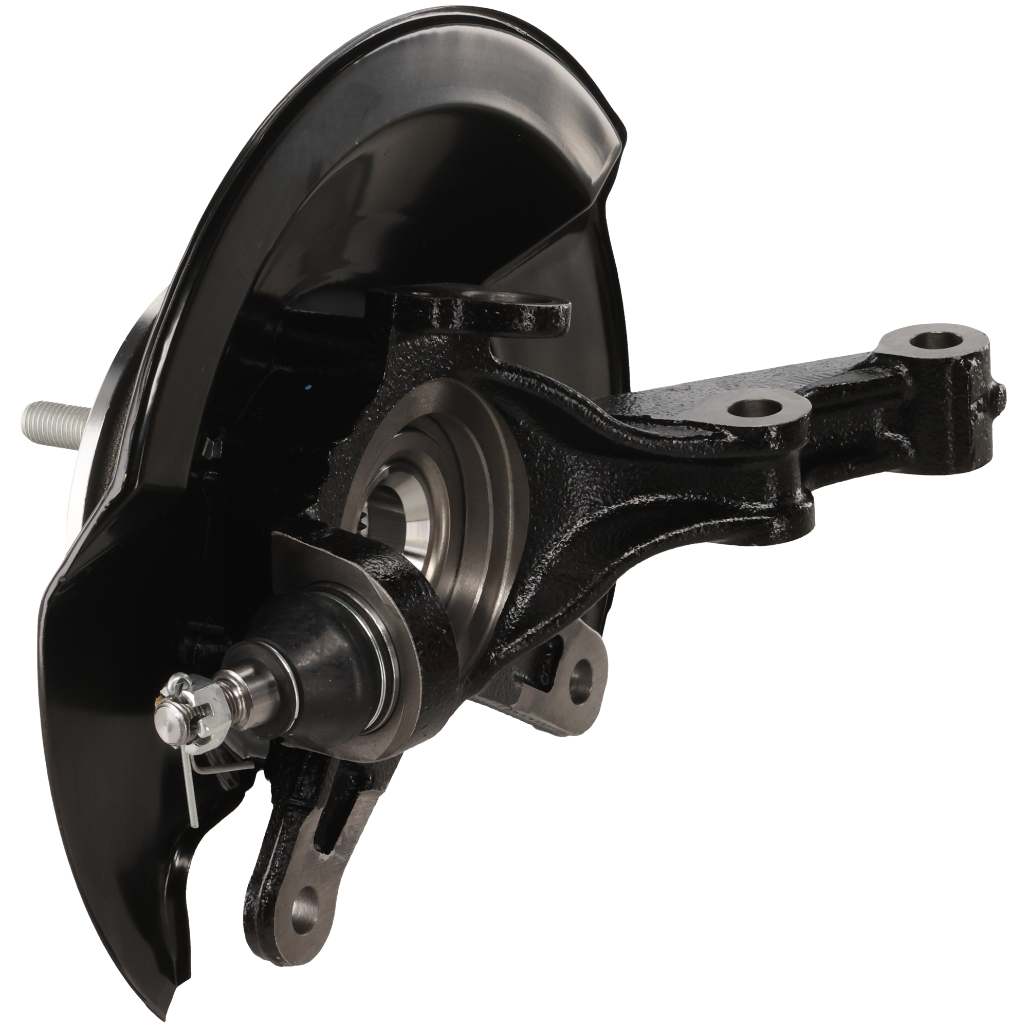 Front, Passenger Side Steering Knuckle, With Bearing, With Dust Shield - Image 5