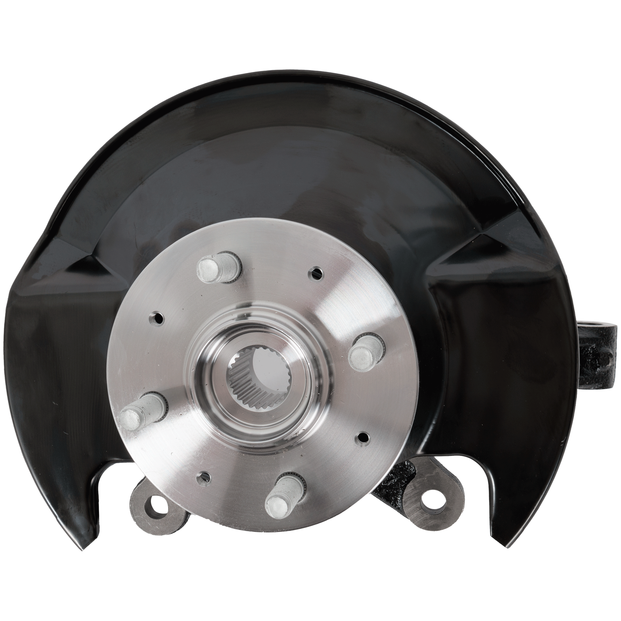 Front, Driver Side Steering Knuckle, With Bearing, With Dust Shield - Image 2