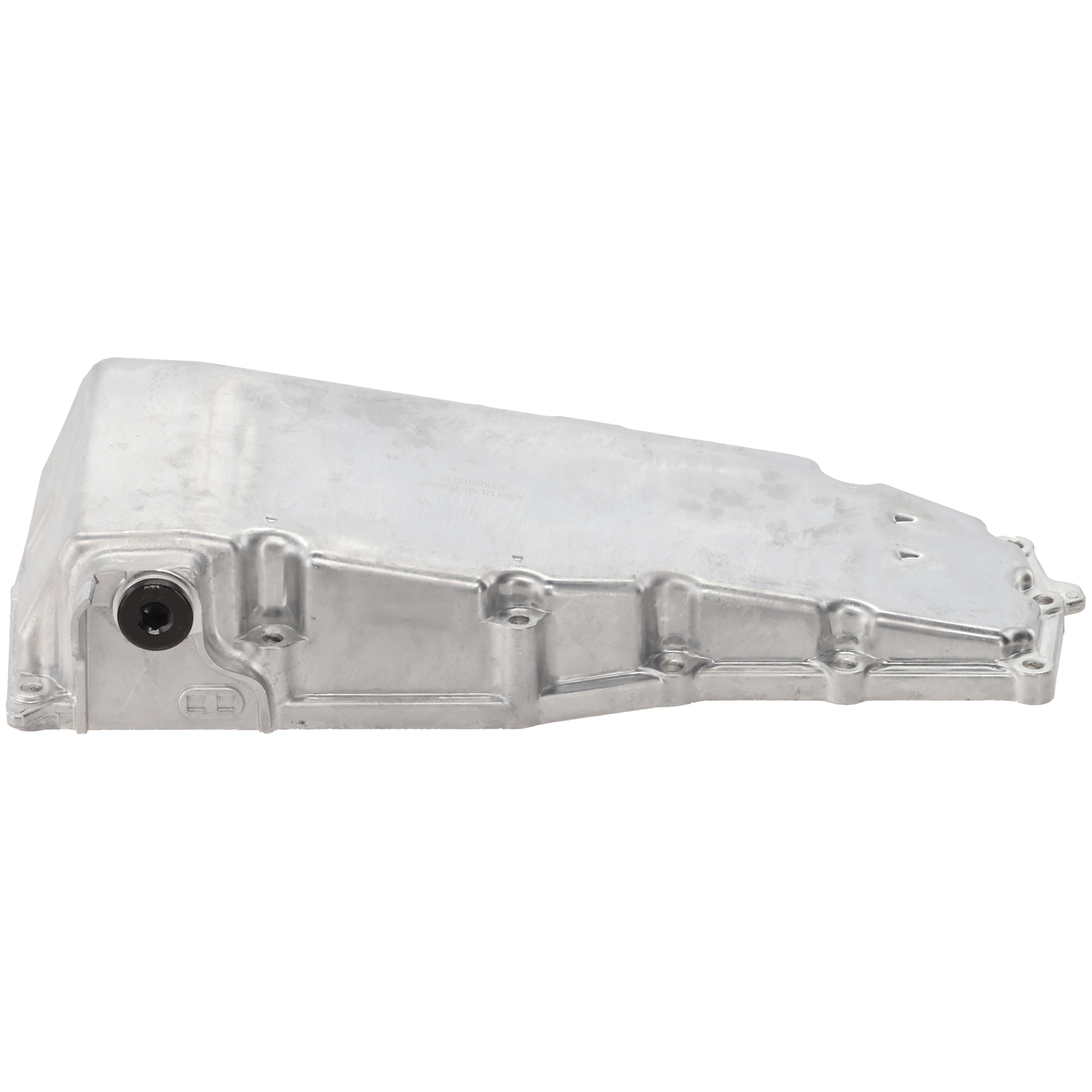 Transmission Pan - Natural, Aluminum, Stock Depth, Direct Fit, Sold Individually - Image 2