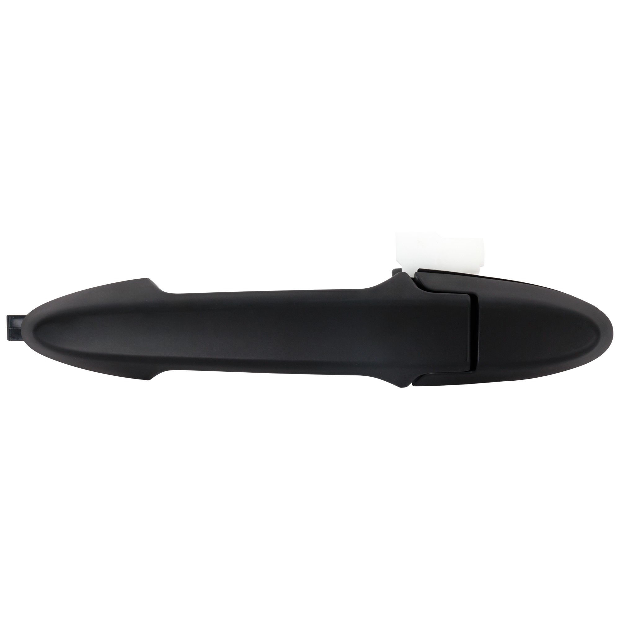 Replacement 2015 Honda Fit - Front, Driver Side Primed Exterior Door Handle, Without Key Hole, For Models Without Smart Entry System