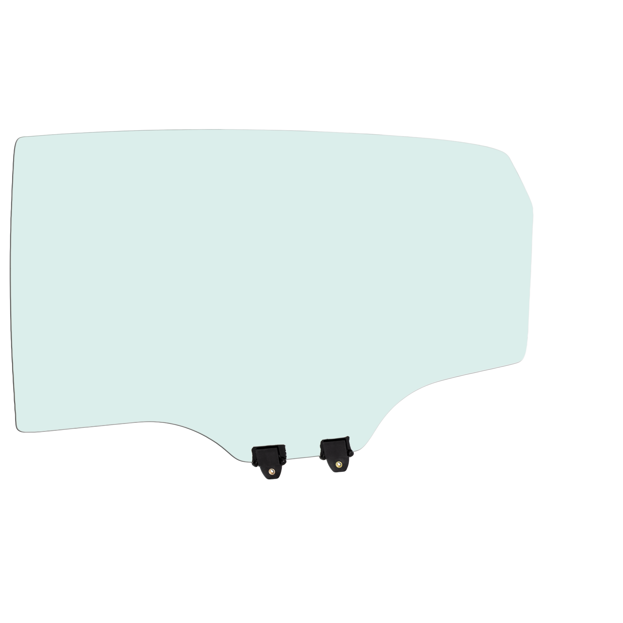 Hatchback Rear, Driver Side Door Glass, Green Tint, FD27137GTY - Image 2