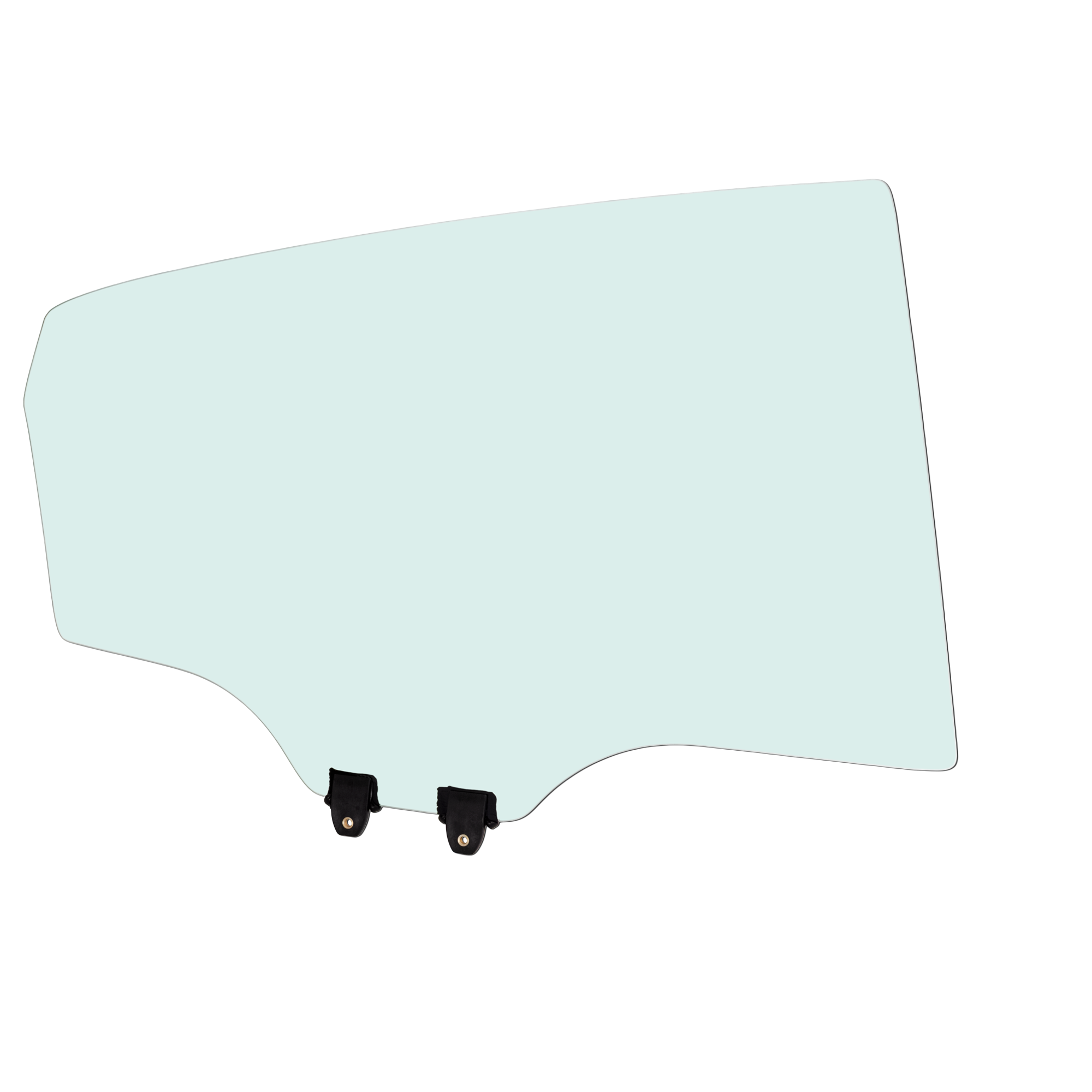 Hatchback Rear, Driver Side Door Glass, Green Tint, FD27137GTY - Image 3